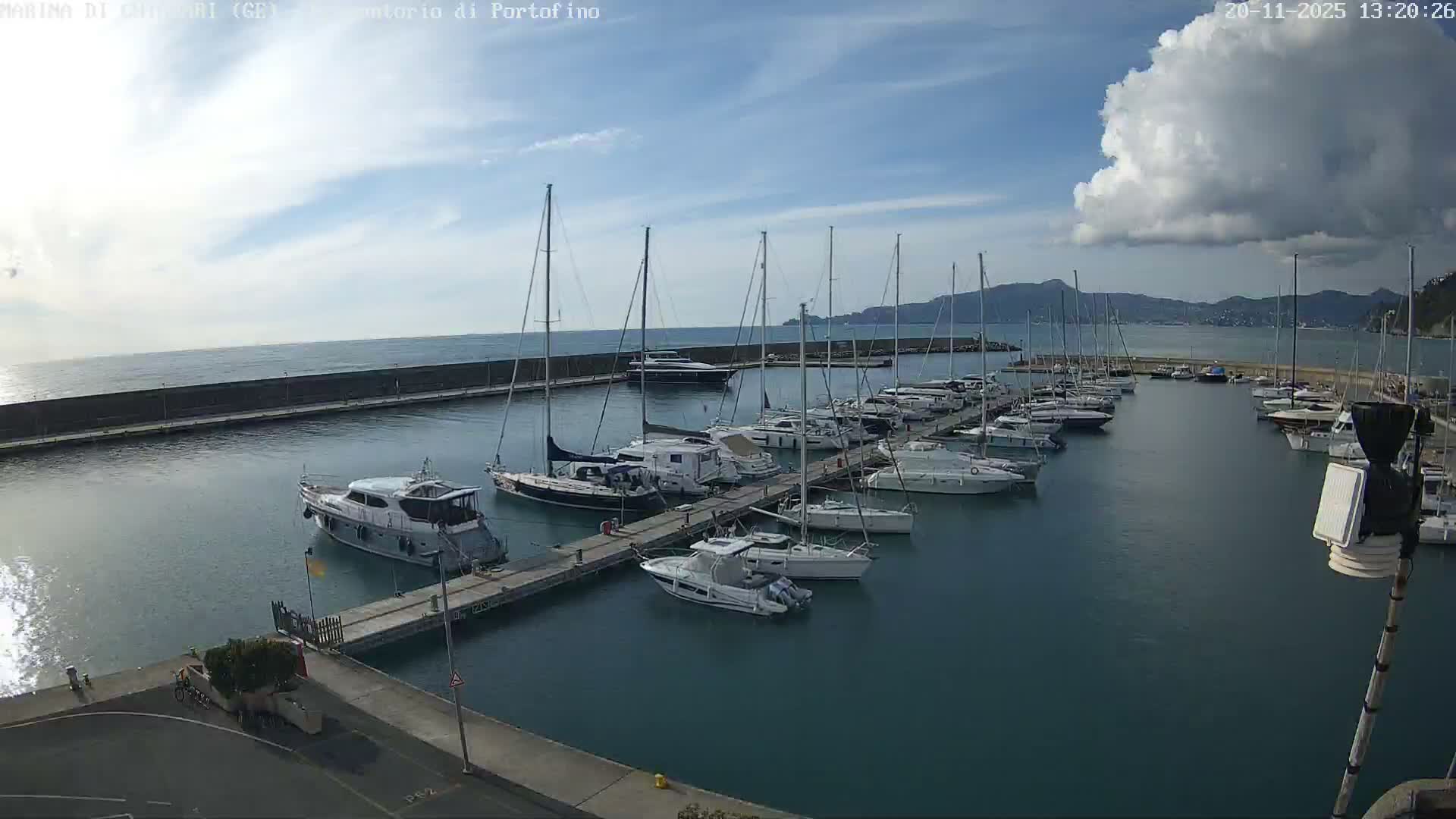 Marina Chiavari , Tigullio Gulf Live Cam - Chiavari, Liguria, Italy
