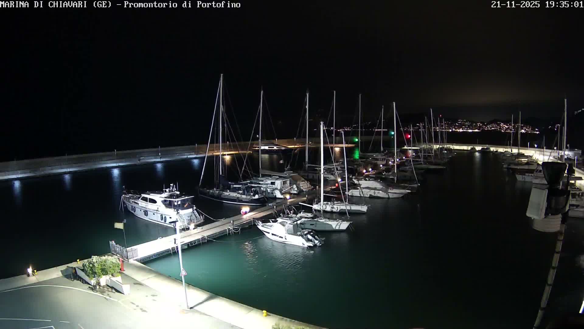 Marina Chiavari , Tigullio Gulf Live Cam - Chiavari, Liguria, Italy