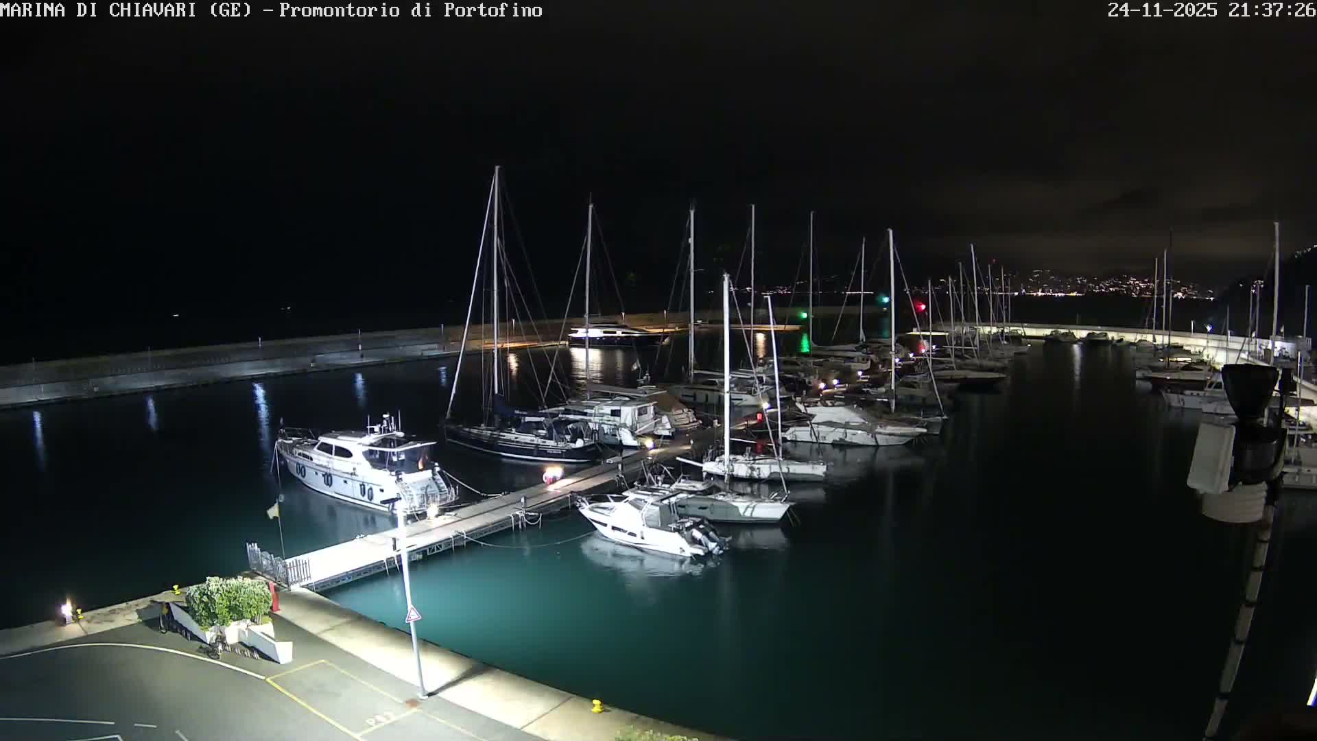 Marina Chiavari , Tigullio Gulf Live Cam - Chiavari, Liguria, Italy