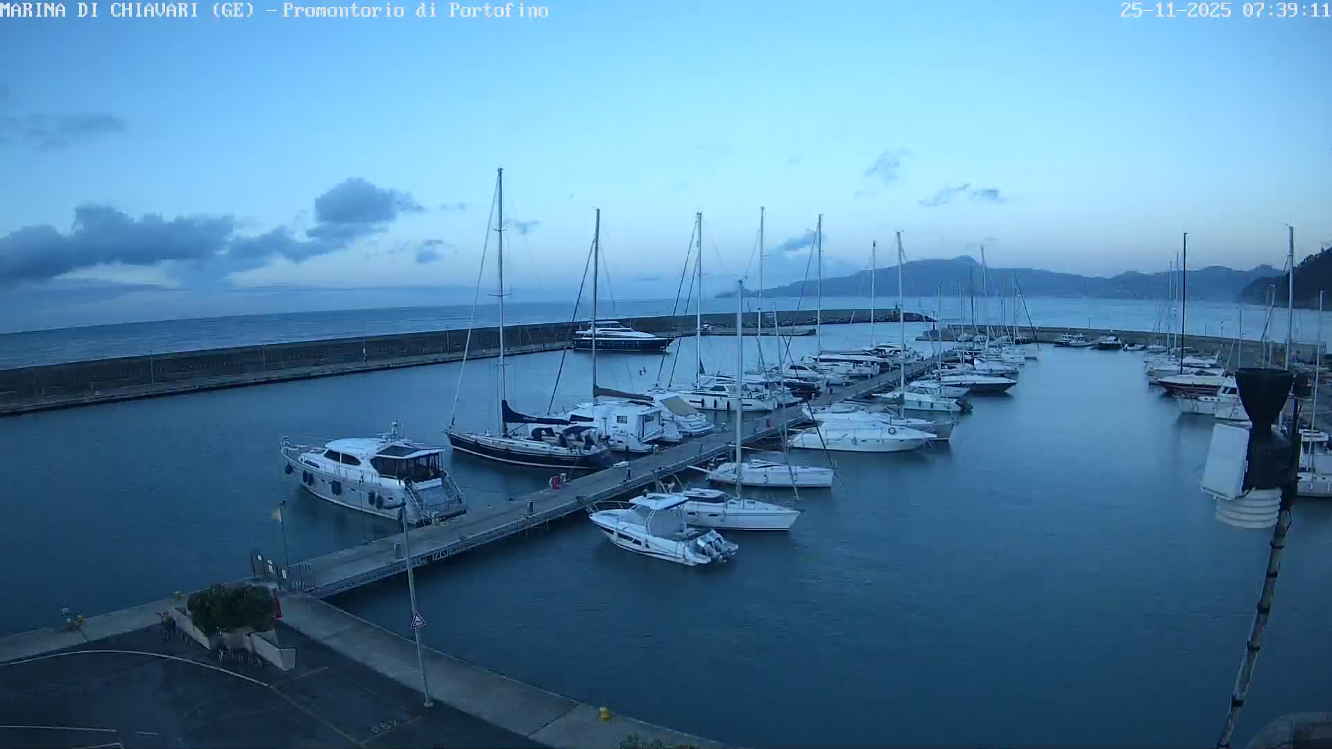 Marina Chiavari , Tigullio Gulf Live Cam - Chiavari, Liguria, Italy