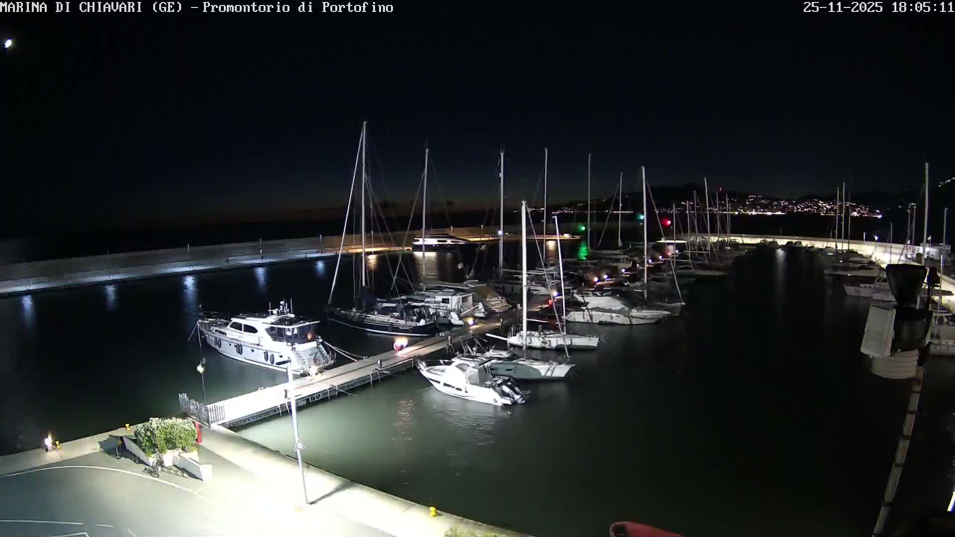 Marina Chiavari , Tigullio Gulf Live Cam - Chiavari, Liguria, Italy