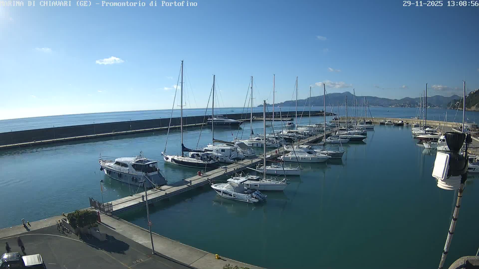 Marina Chiavari , Tigullio Gulf Live Cam - Chiavari, Liguria, Italy