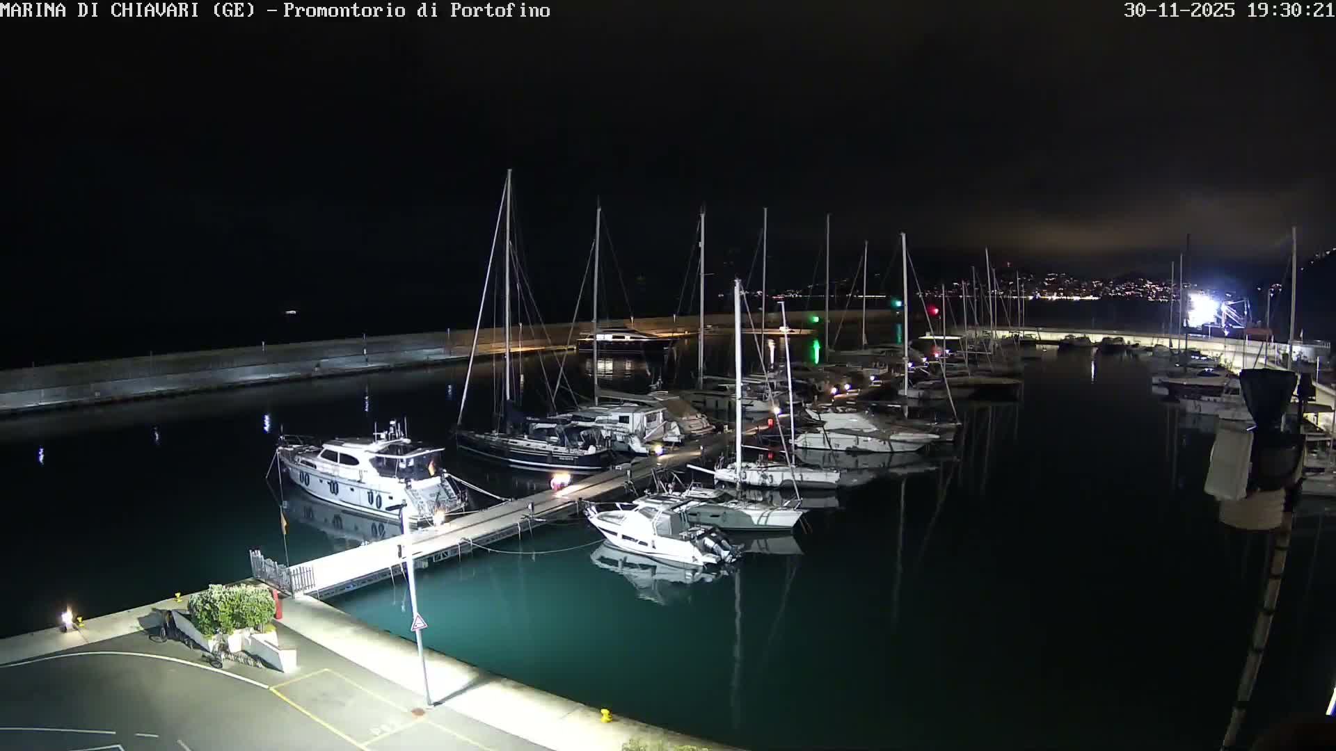 Marina Chiavari , Tigullio Gulf Live Cam - Chiavari, Liguria, Italy