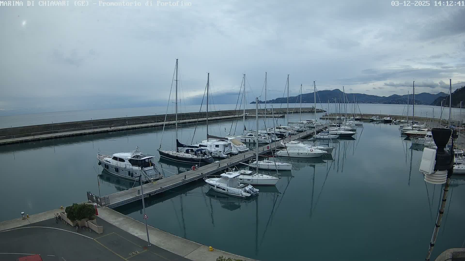 Marina Chiavari , Tigullio Gulf Live Cam - Chiavari, Liguria, Italy