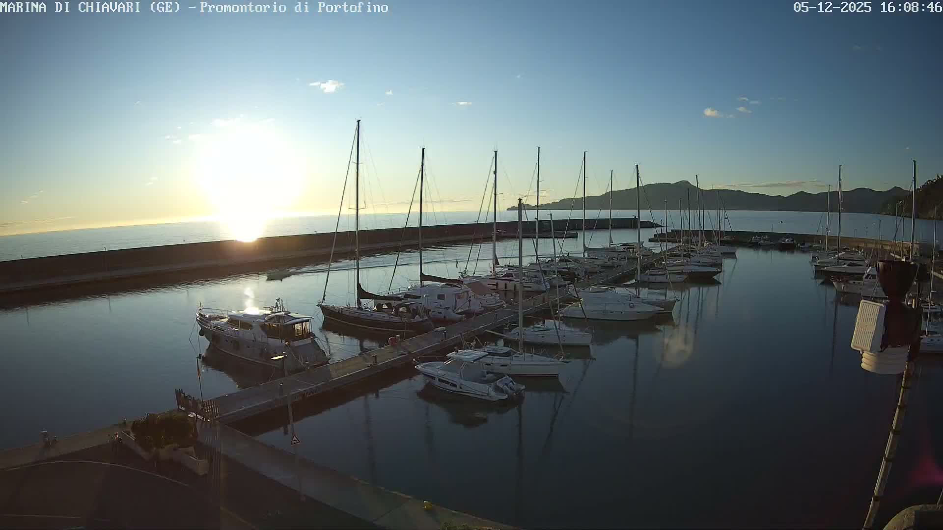 Marina Chiavari , Tigullio Gulf Live Cam - Chiavari, Liguria, Italy