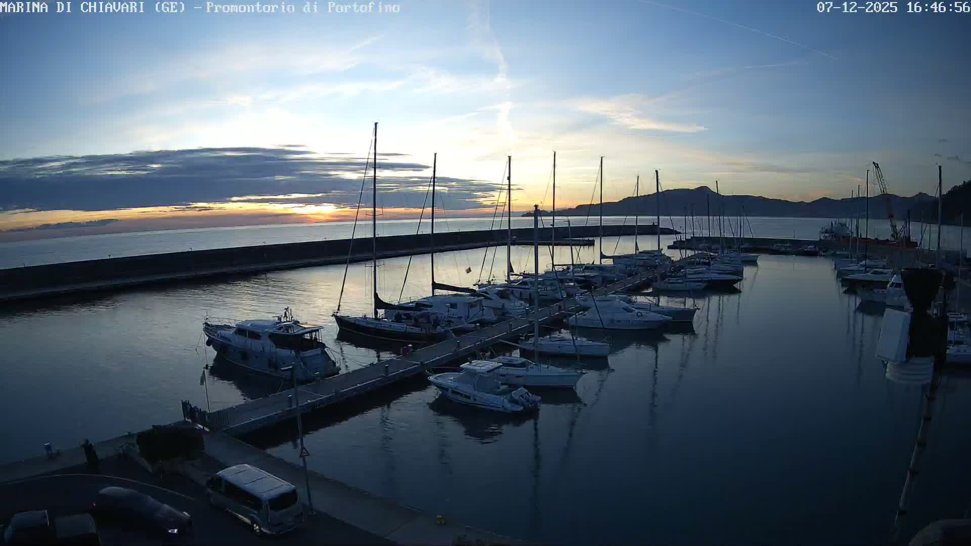 Marina Chiavari , Tigullio Gulf Live Cam - Chiavari, Liguria, Italy