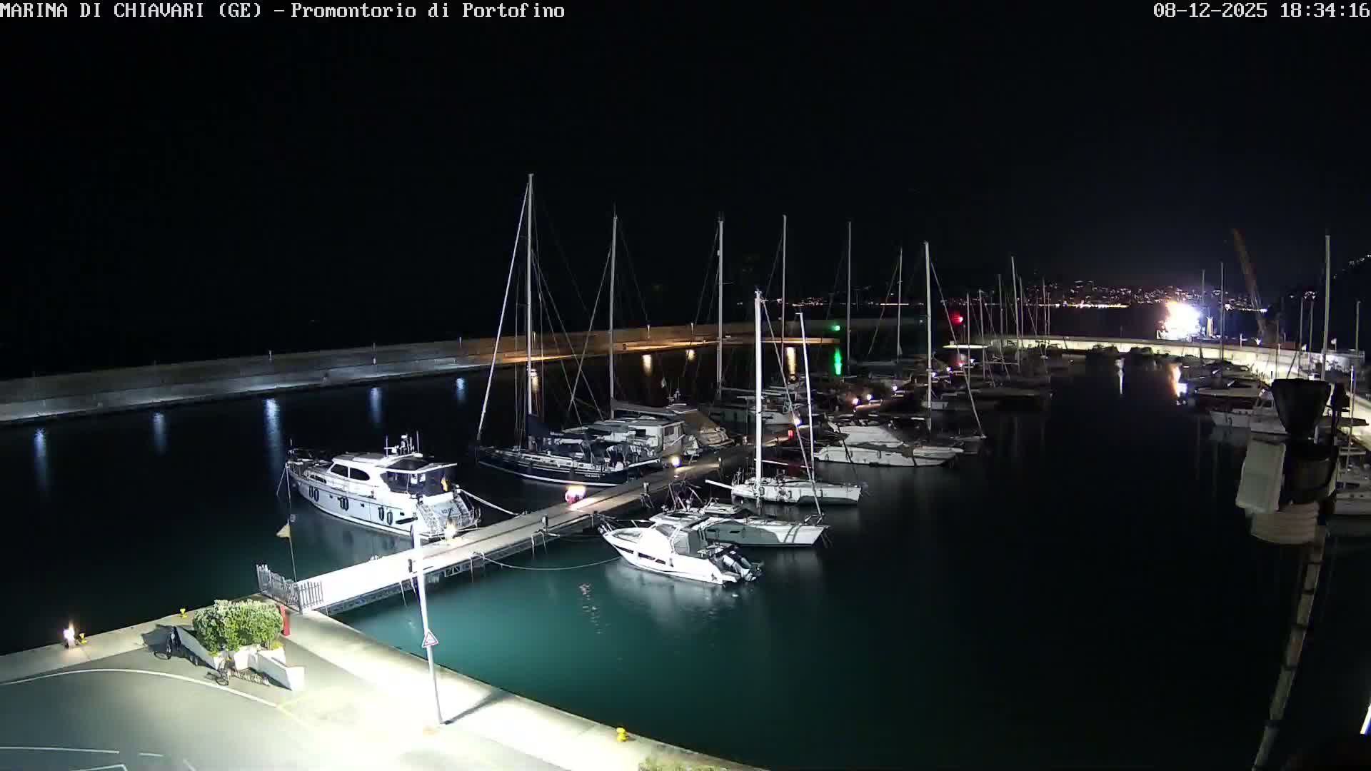 Marina Chiavari , Tigullio Gulf Live Cam - Chiavari, Liguria, Italy