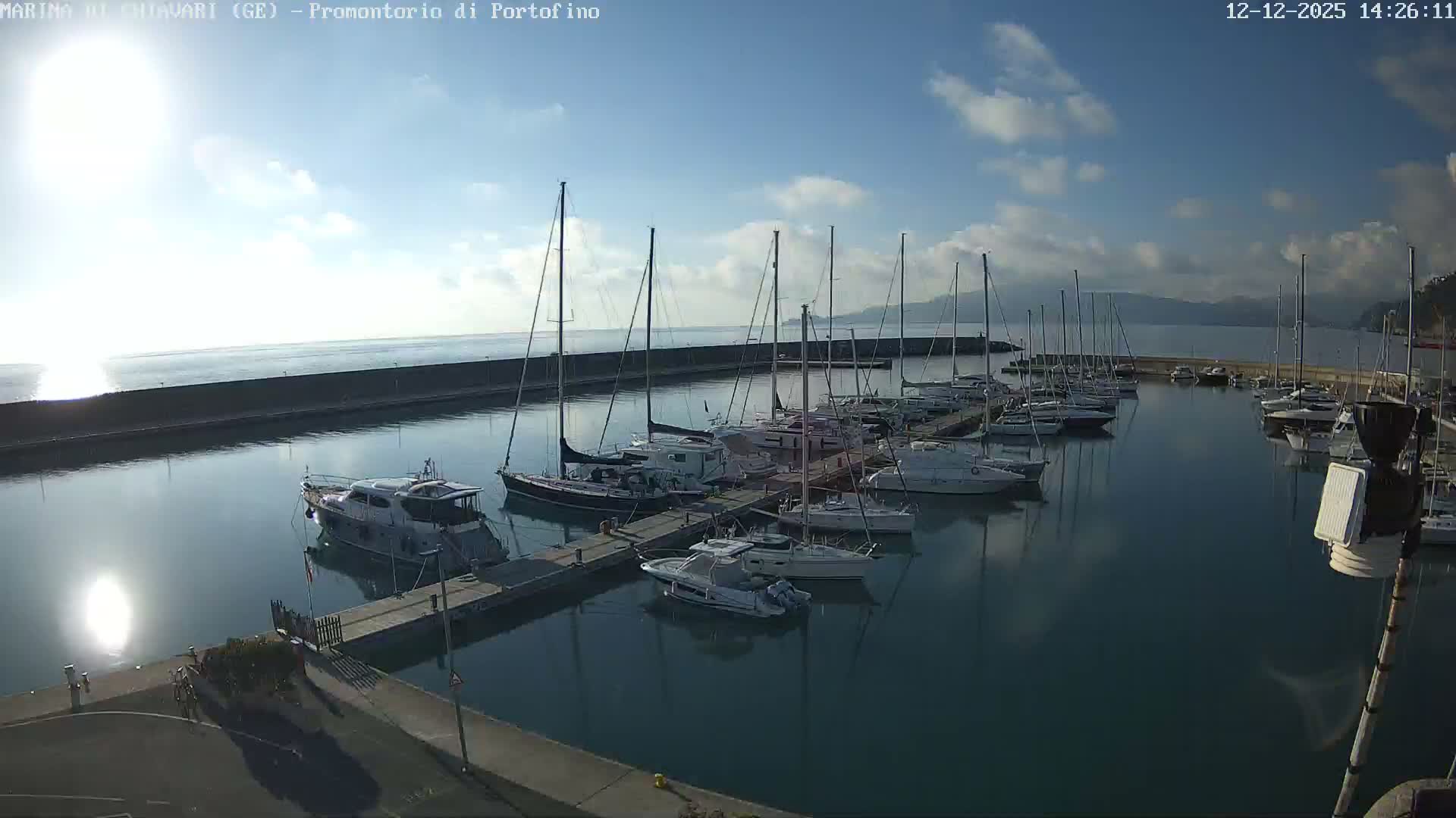 Marina Chiavari , Tigullio Gulf Live Cam - Chiavari, Liguria, Italy