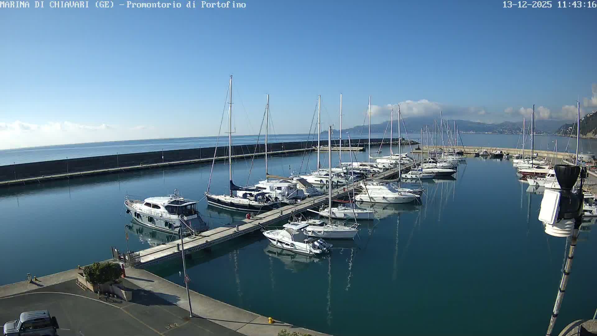Marina Chiavari , Tigullio Gulf Live Cam - Chiavari, Liguria, Italy
