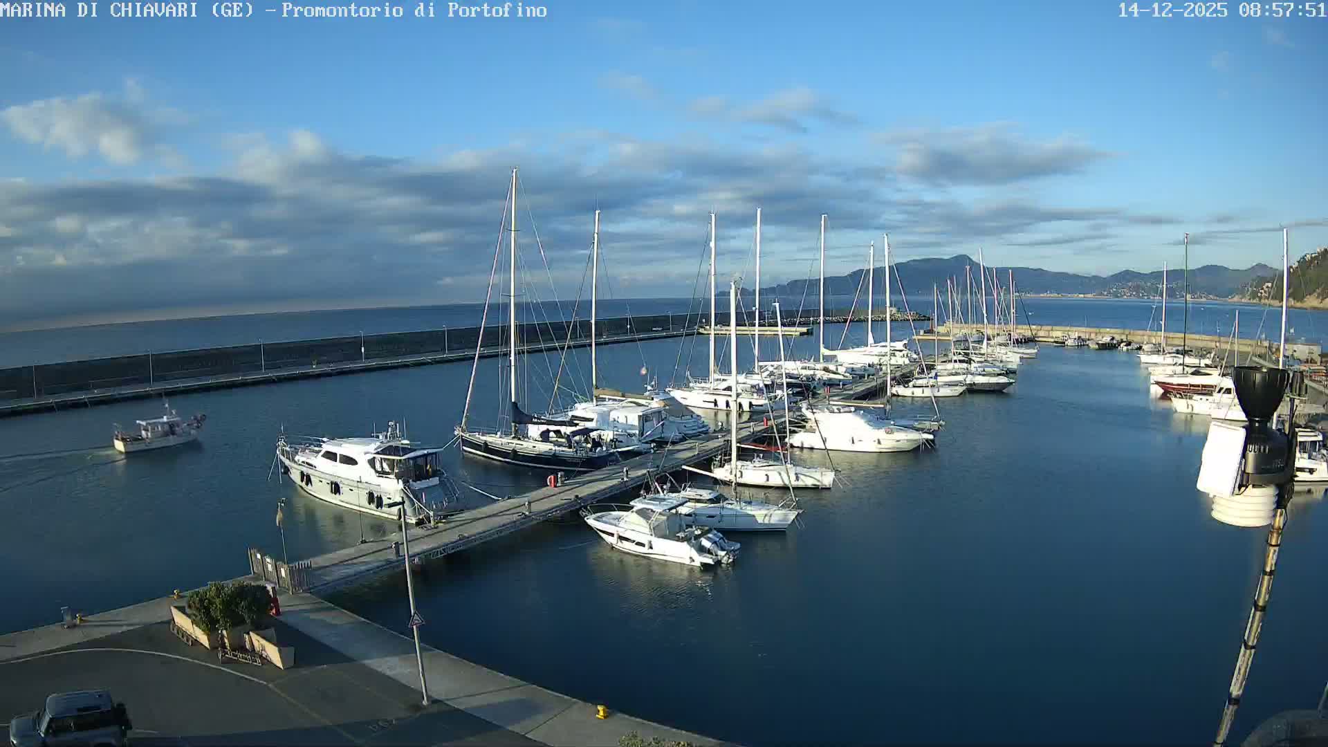 Marina Chiavari , Tigullio Gulf Live Cam - Chiavari, Liguria, Italy