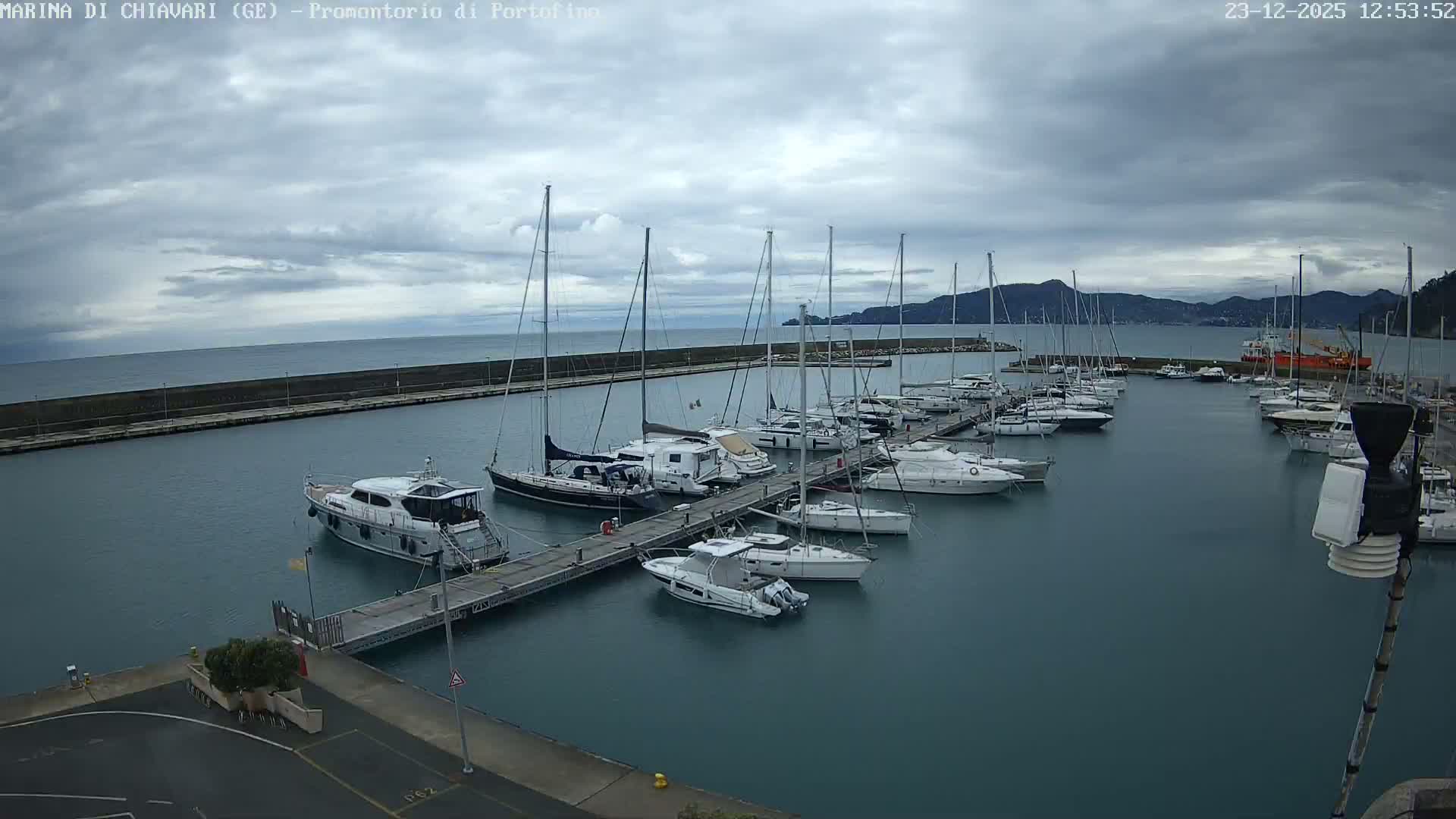 Marina Chiavari , Tigullio Gulf Live Cam - Chiavari, Liguria, Italy
