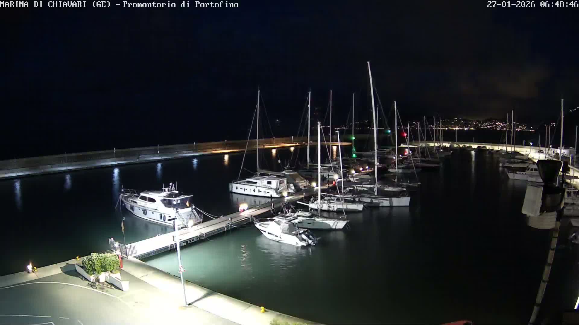 Marina Chiavari , Tigullio Gulf Live Cam - Chiavari, Liguria, Italy