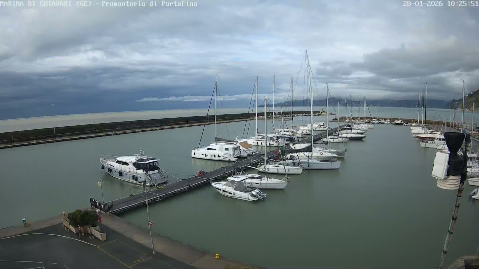 Marina Chiavari , Tigullio Gulf Live Cam - Chiavari, Liguria, Italy