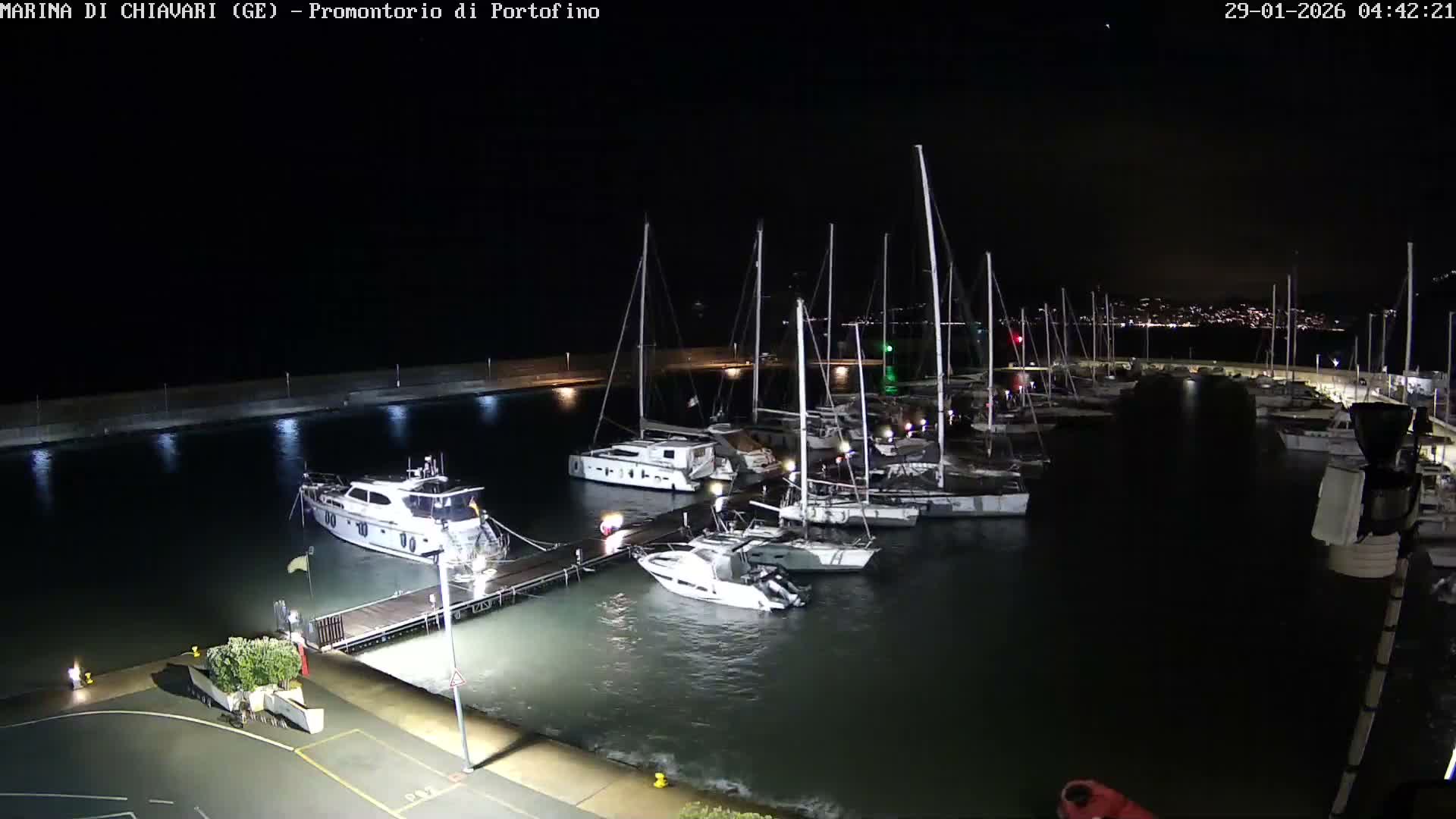 Marina Chiavari , Tigullio Gulf Live Cam - Chiavari, Liguria, Italy