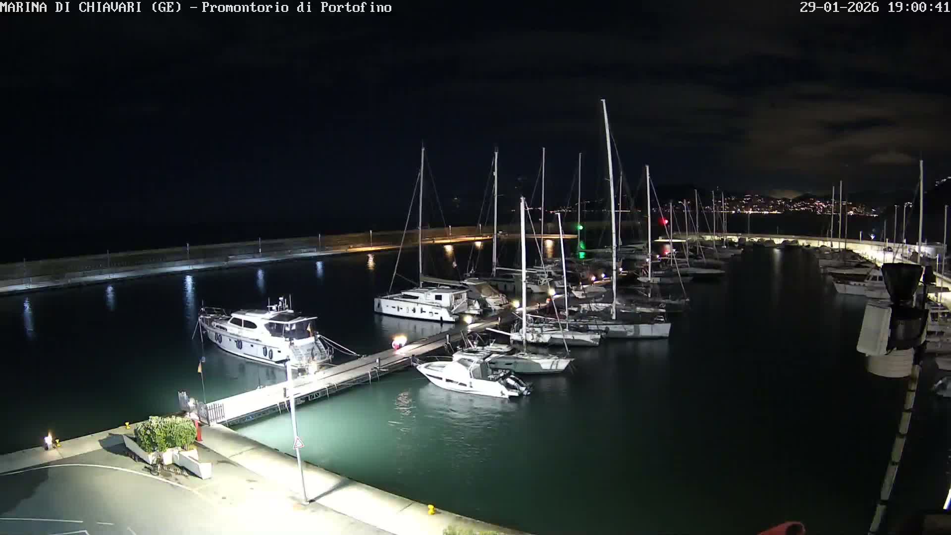 Marina Chiavari , Tigullio Gulf Live Cam - Chiavari, Liguria, Italy
