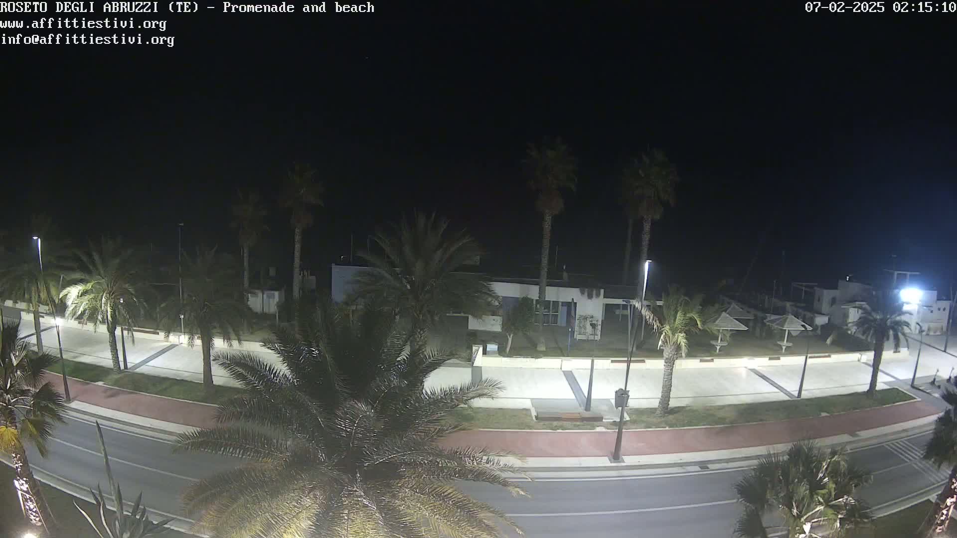 Roseto degli Abruzzi Beach Live Cam - Abruzzo, Italy