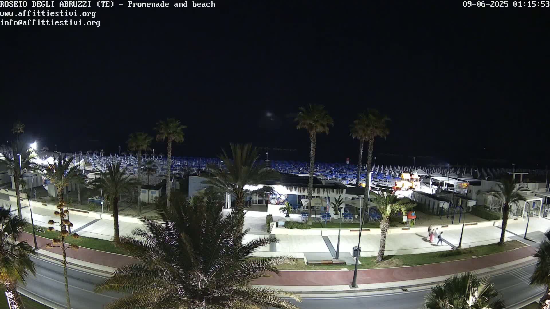 Roseto degli Abruzzi Beach Live Cam - Abruzzo, Italy