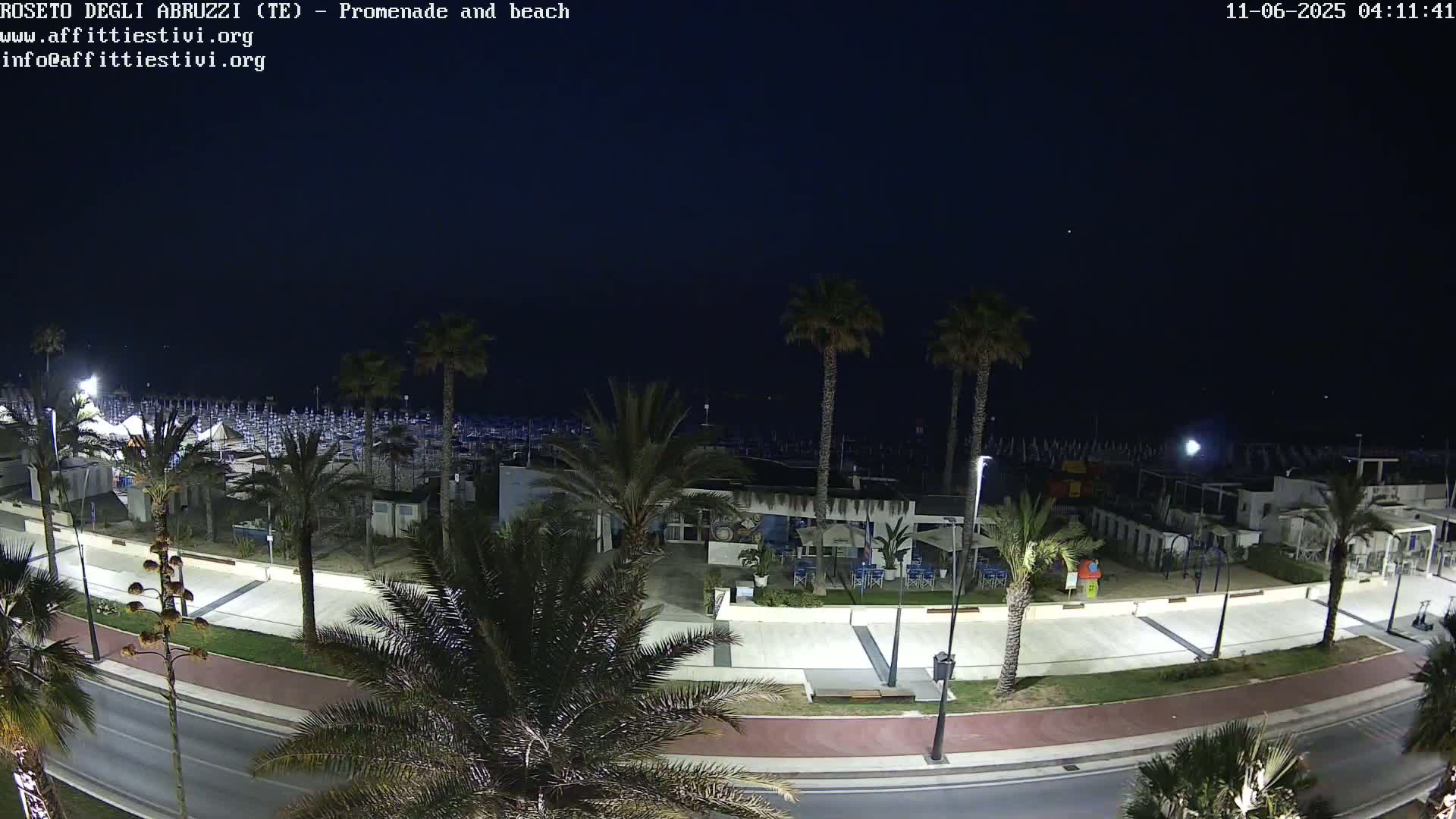Roseto degli Abruzzi Beach Live Cam - Abruzzo, Italy