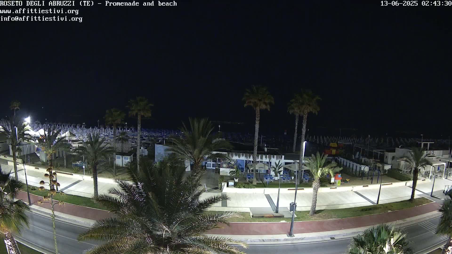 Roseto degli Abruzzi Beach Live Cam - Abruzzo, Italy