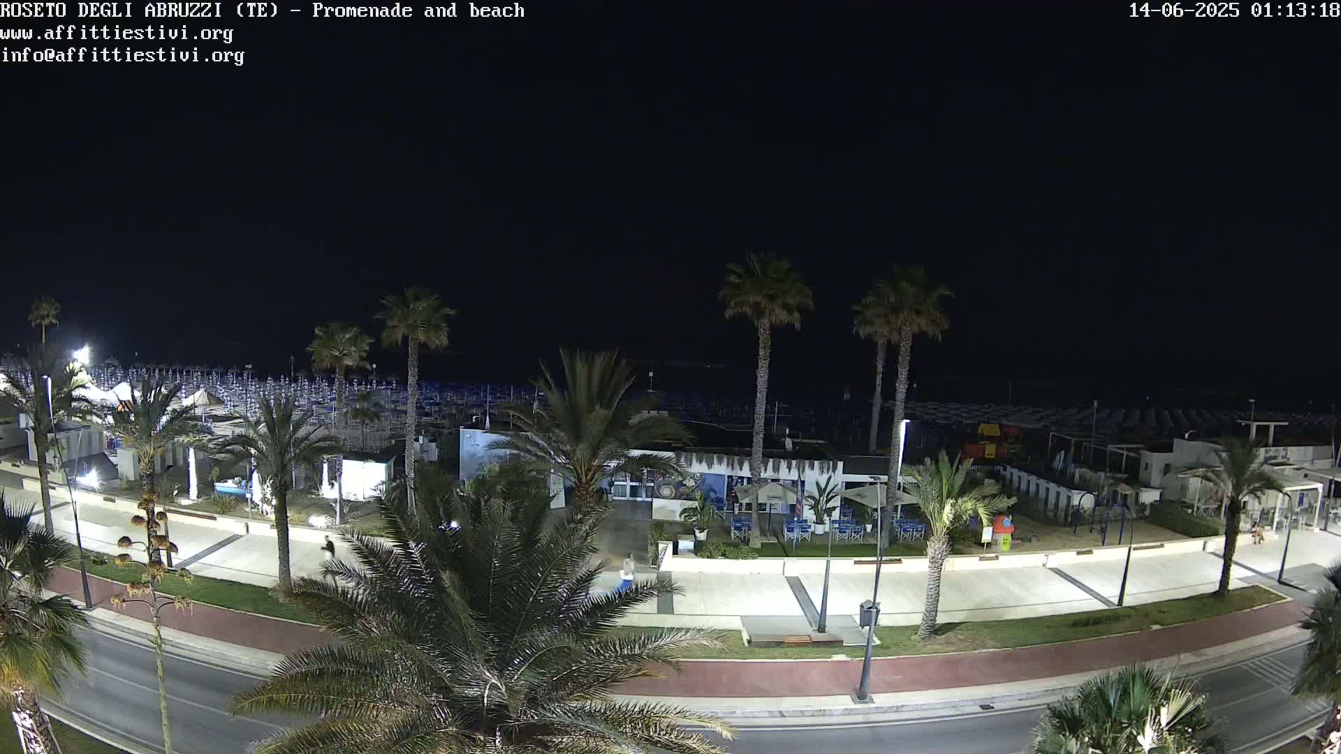 Roseto degli Abruzzi Beach Live Cam - Abruzzo, Italy
