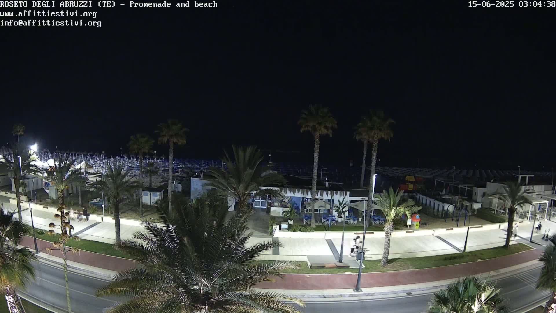 Roseto degli Abruzzi Beach Live Cam - Abruzzo, Italy
