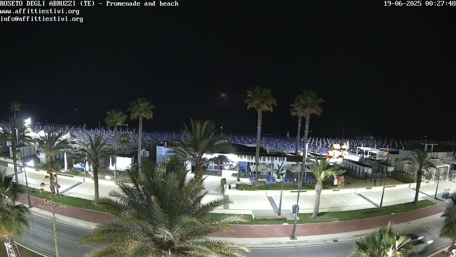 Roseto degli Abruzzi Beach Live Cam - Abruzzo, Italy