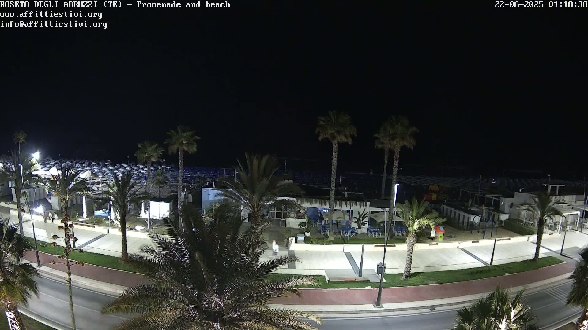 Roseto degli Abruzzi Beach Live Cam - Abruzzo, Italy