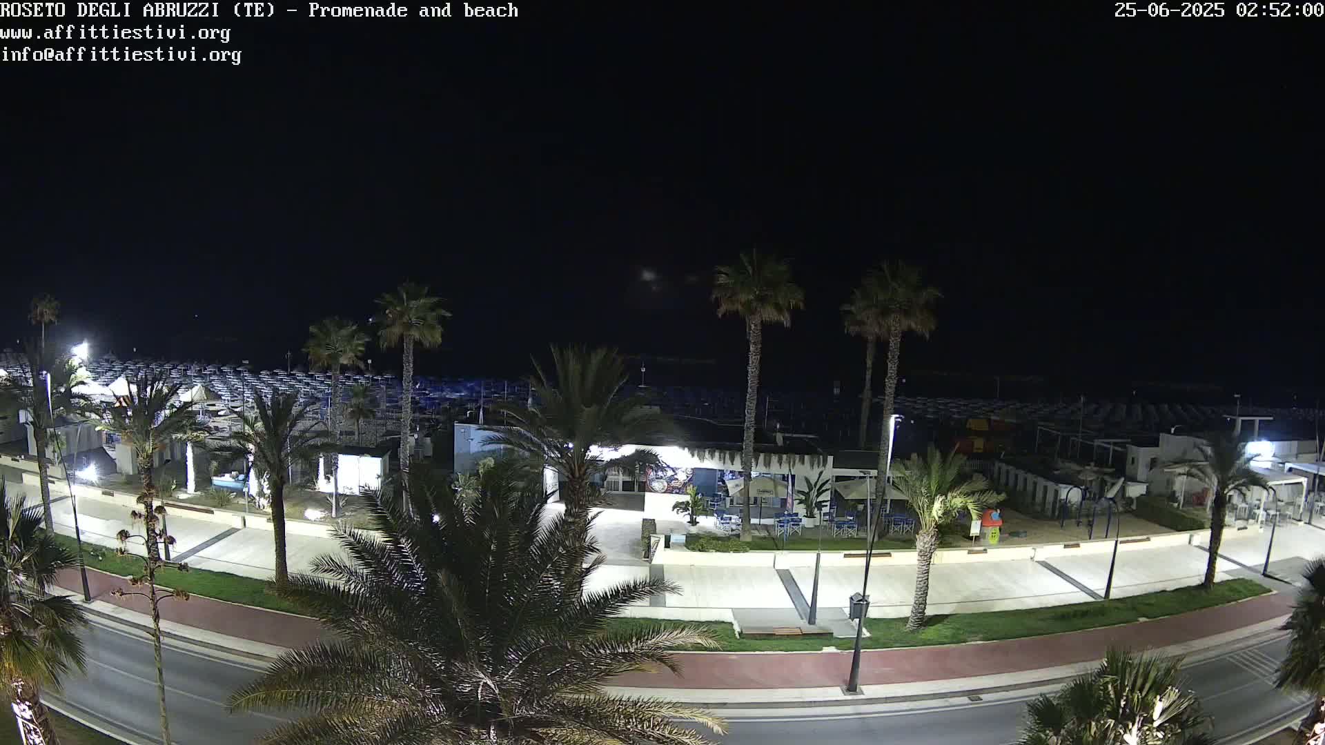 Roseto degli Abruzzi Beach Live Cam - Abruzzo, Italy