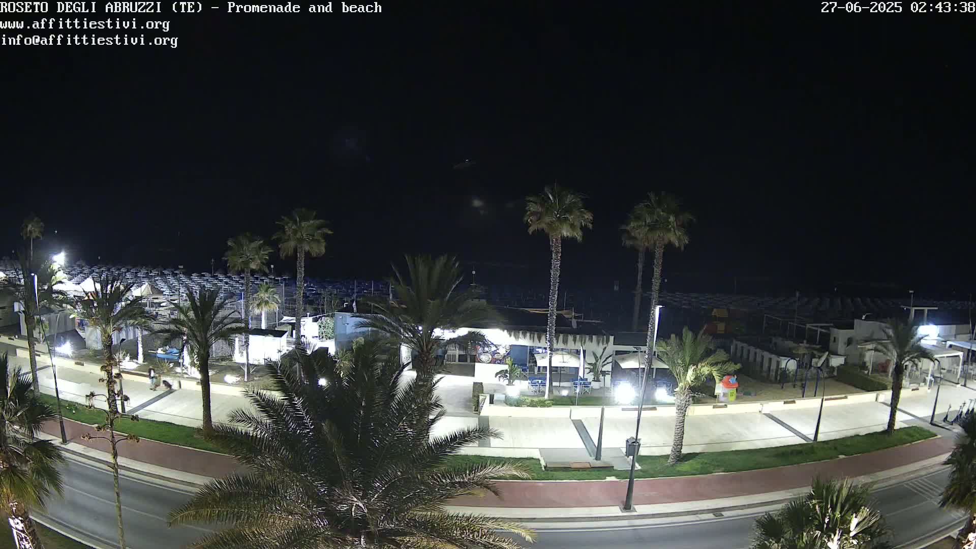Roseto degli Abruzzi Beach Live Cam - Abruzzo, Italy