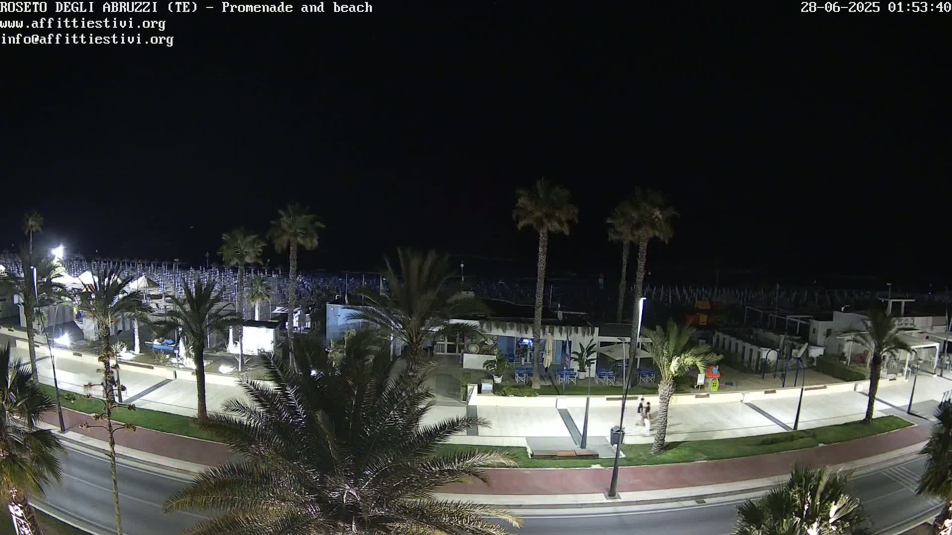 Roseto degli Abruzzi Beach Live Cam - Abruzzo, Italy