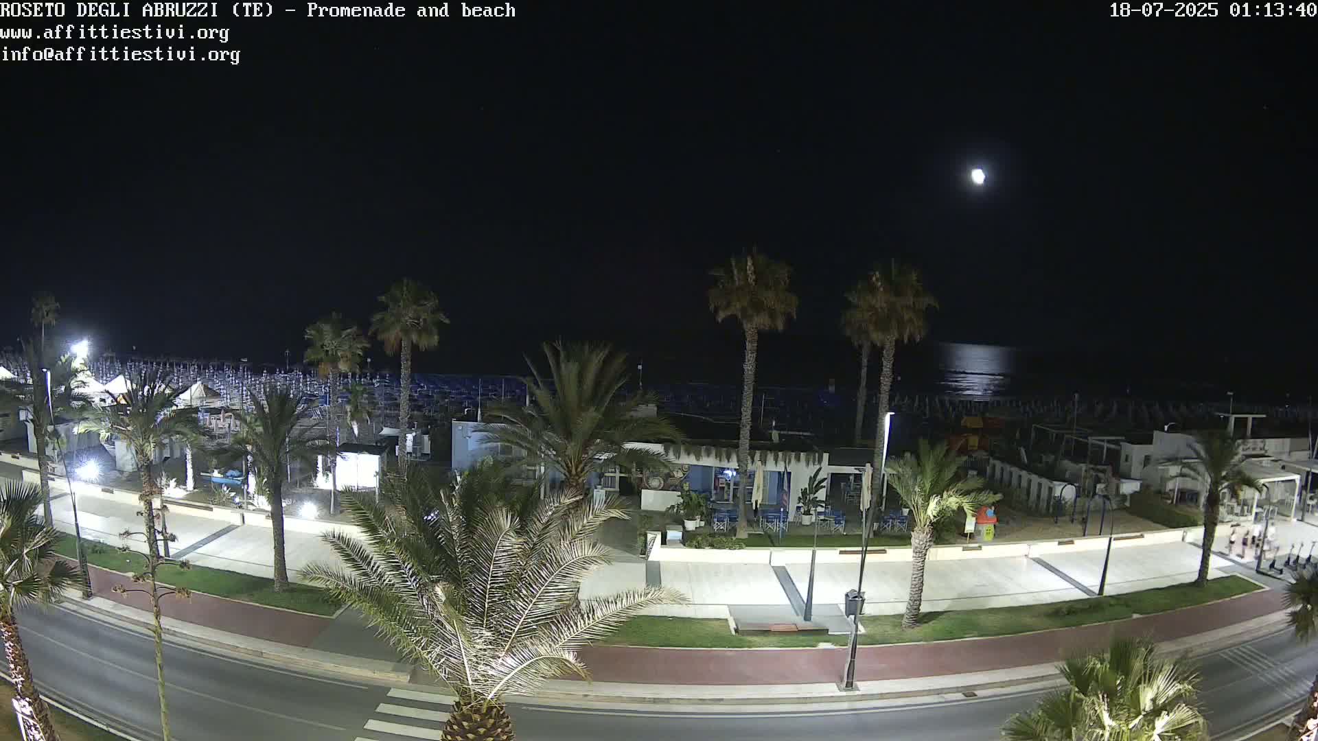 Roseto degli Abruzzi Beach Live Cam - Abruzzo, Italy