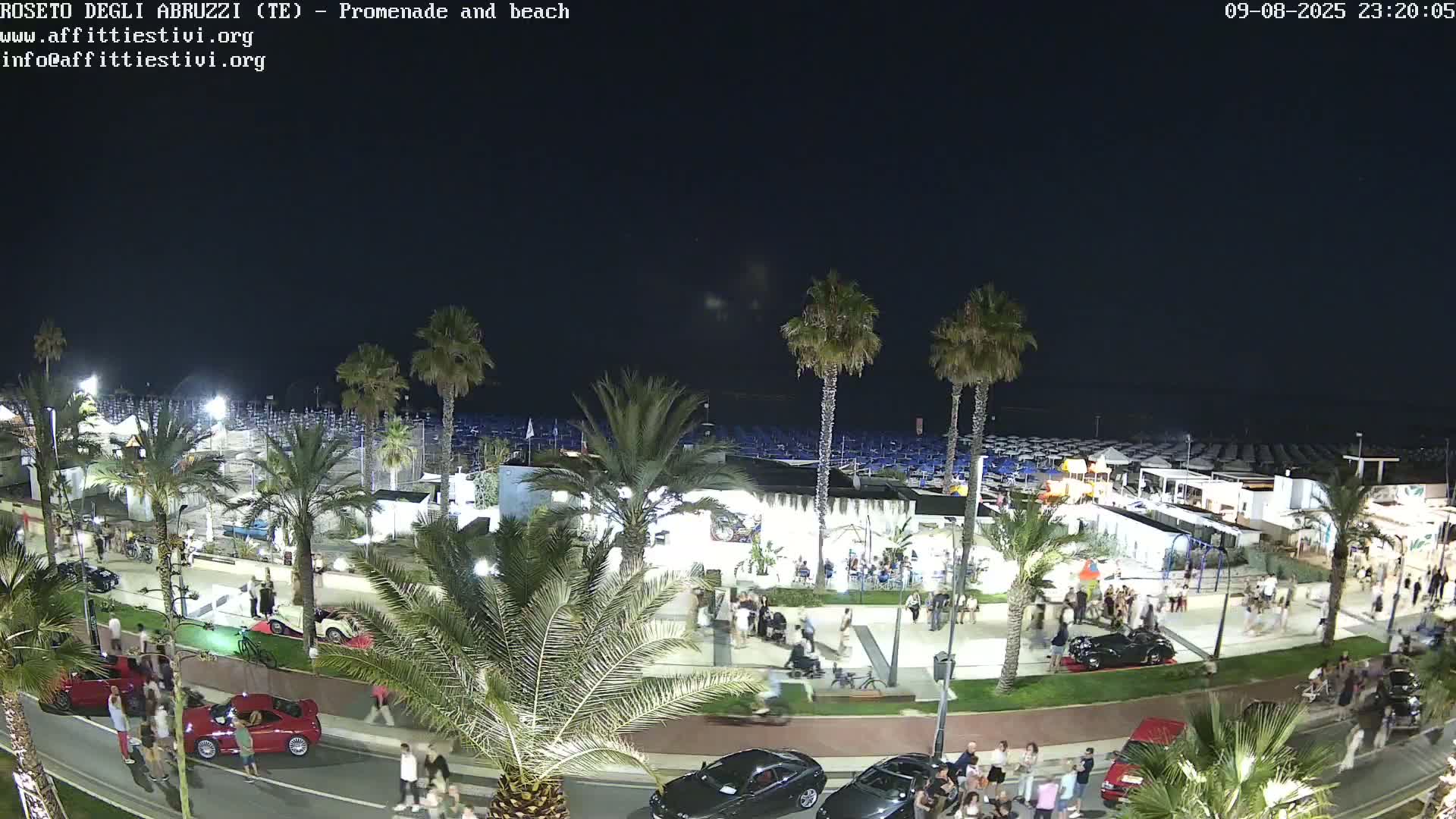 Roseto degli Abruzzi Beach Live Cam - Abruzzo, Italy