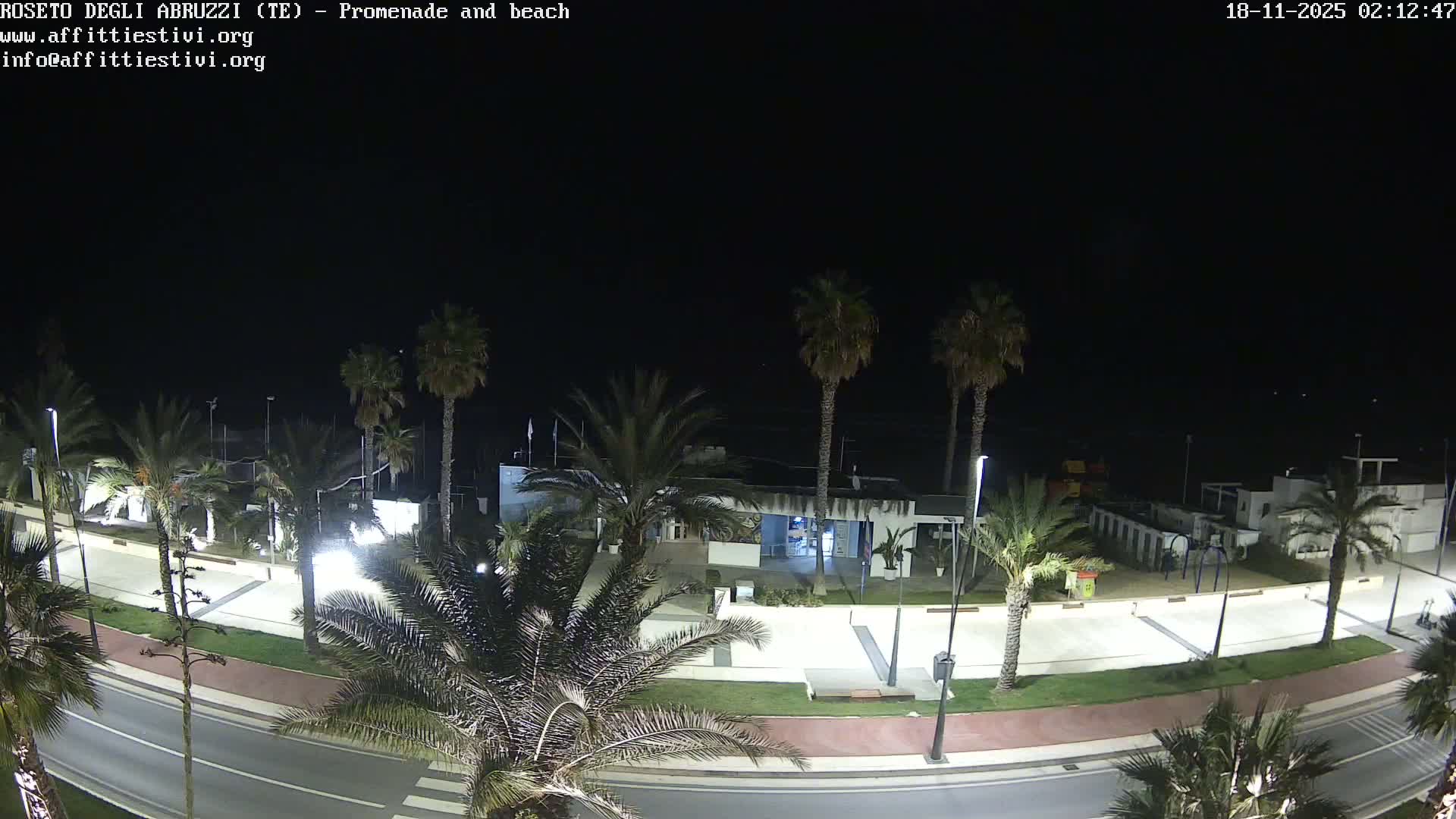Roseto degli Abruzzi Beach Live Cam - Abruzzo, Italy