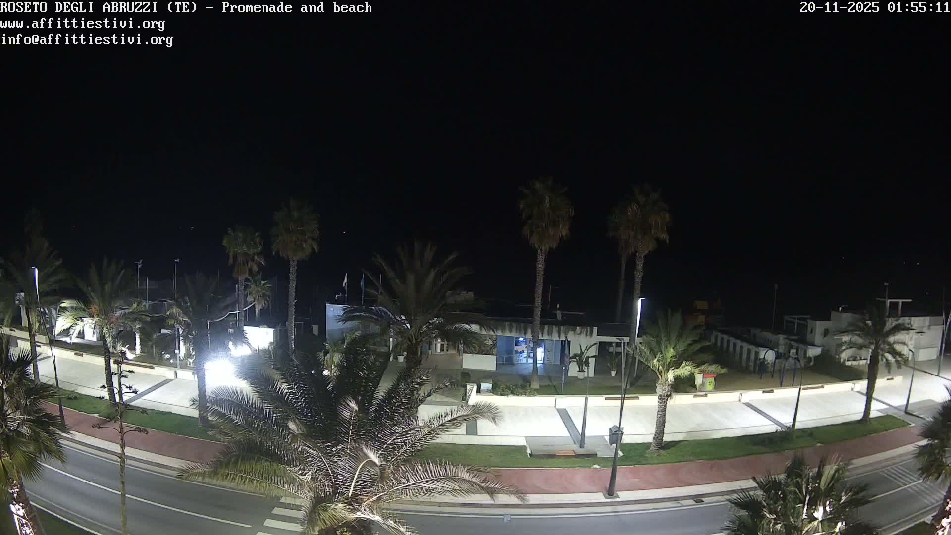 Roseto degli Abruzzi Beach Live Cam - Abruzzo, Italy