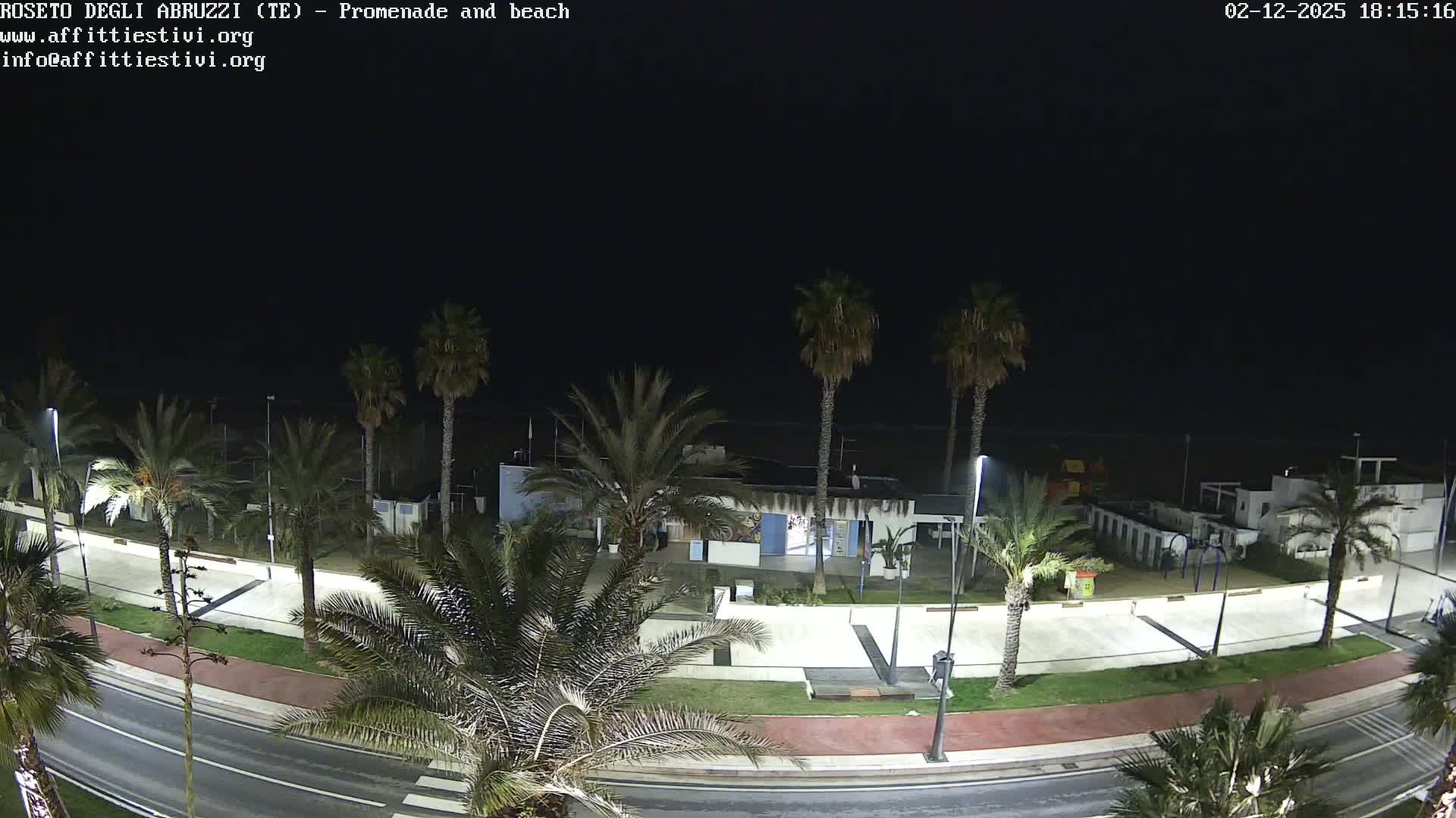Roseto degli Abruzzi Beach Live Cam - Abruzzo, Italy