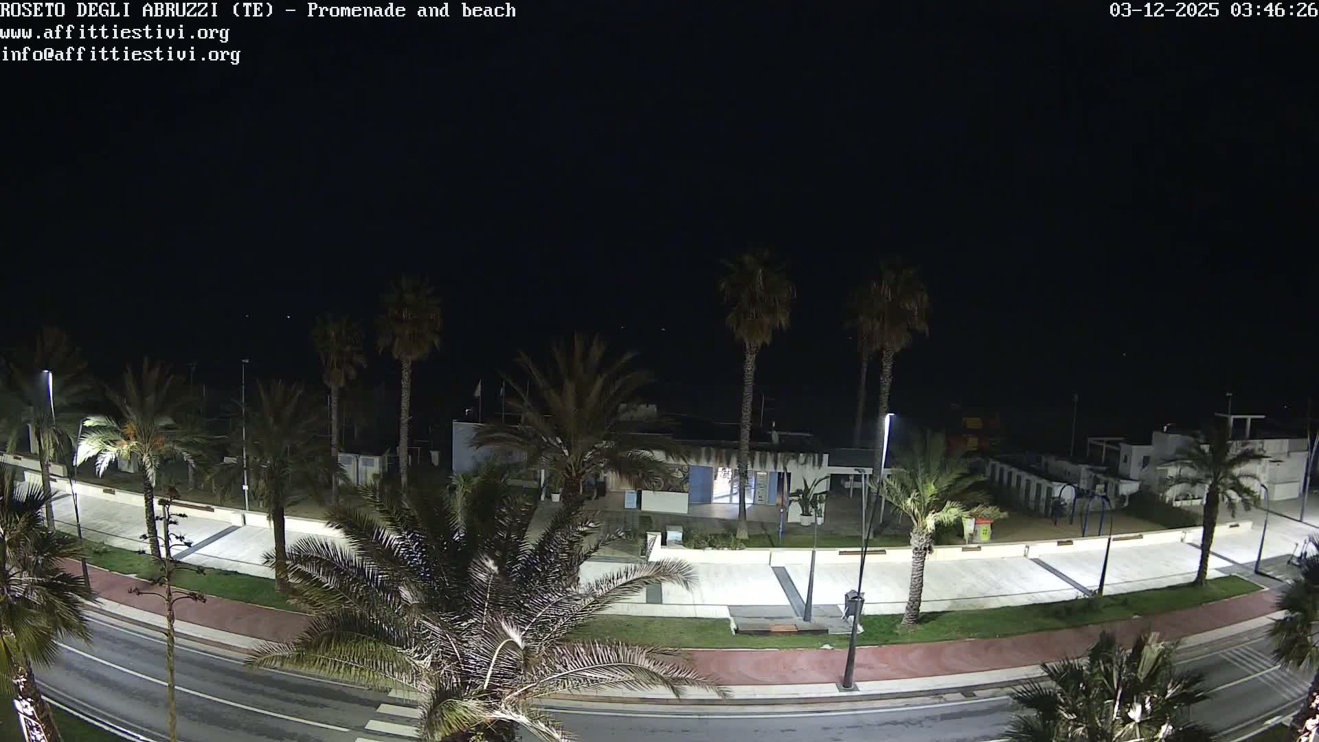 Roseto degli Abruzzi Beach Live Cam - Abruzzo, Italy