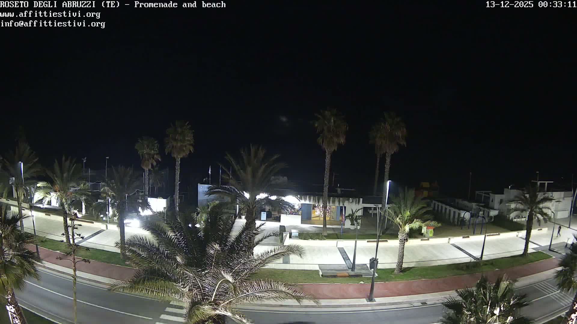 Roseto degli Abruzzi Beach Live Cam - Abruzzo, Italy