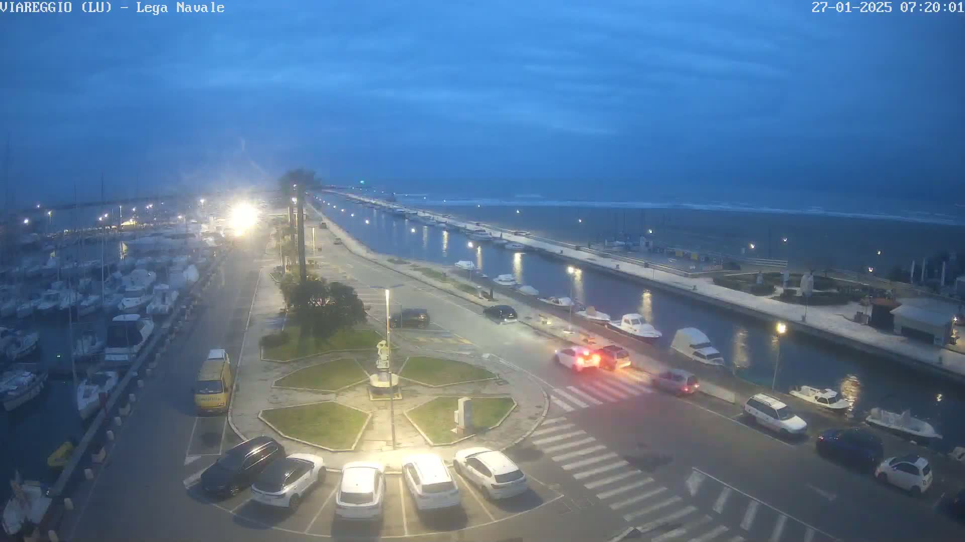 Viareggio, Naval League Coast Live Cam - Tuscany, Italy