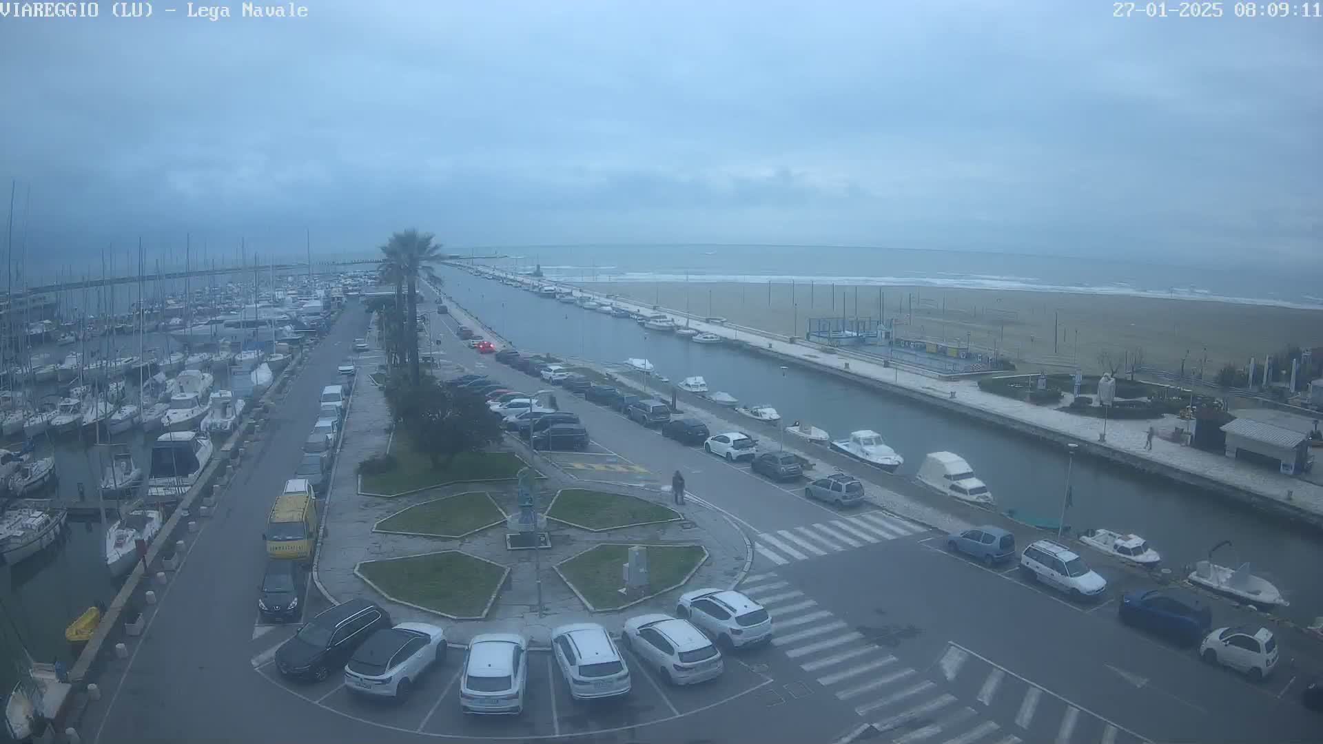 Viareggio, Naval League Coast Live Cam - Tuscany, Italy