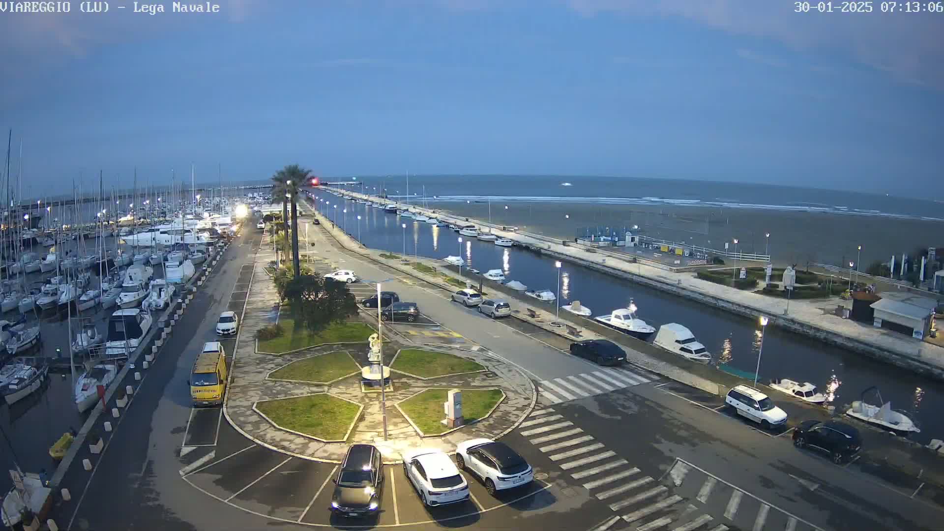 Viareggio, Naval League Coast Live Cam - Tuscany, Italy