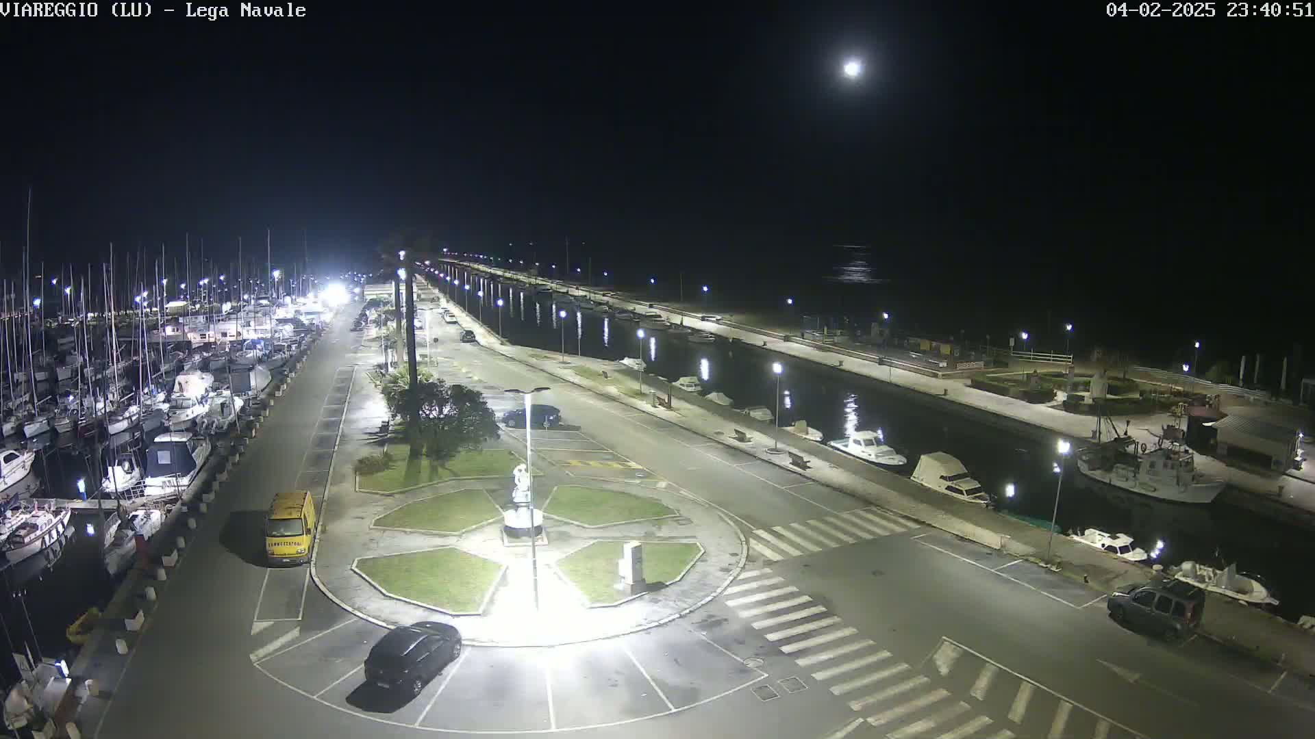 Viareggio, Naval League Coast Live Cam - Tuscany, Italy