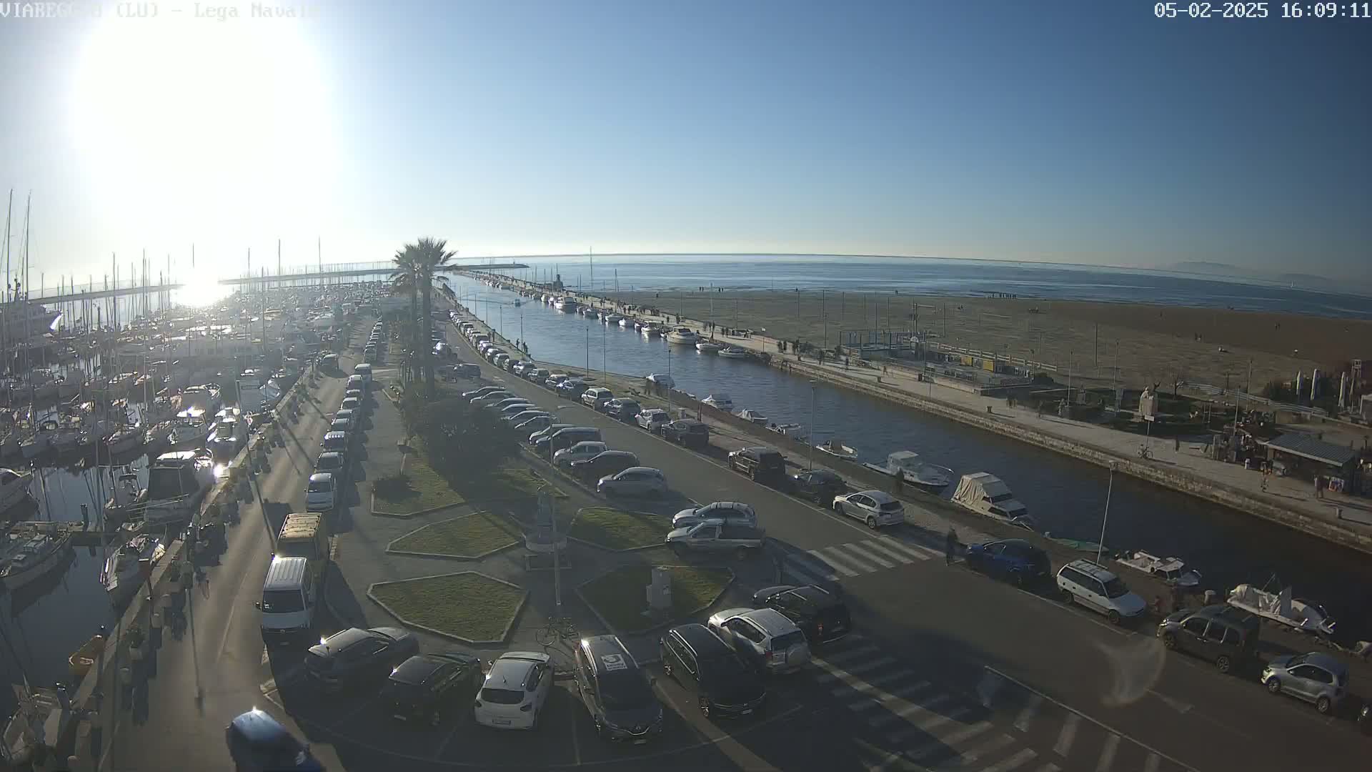 Viareggio, Naval League Coast Live Cam - Tuscany, Italy