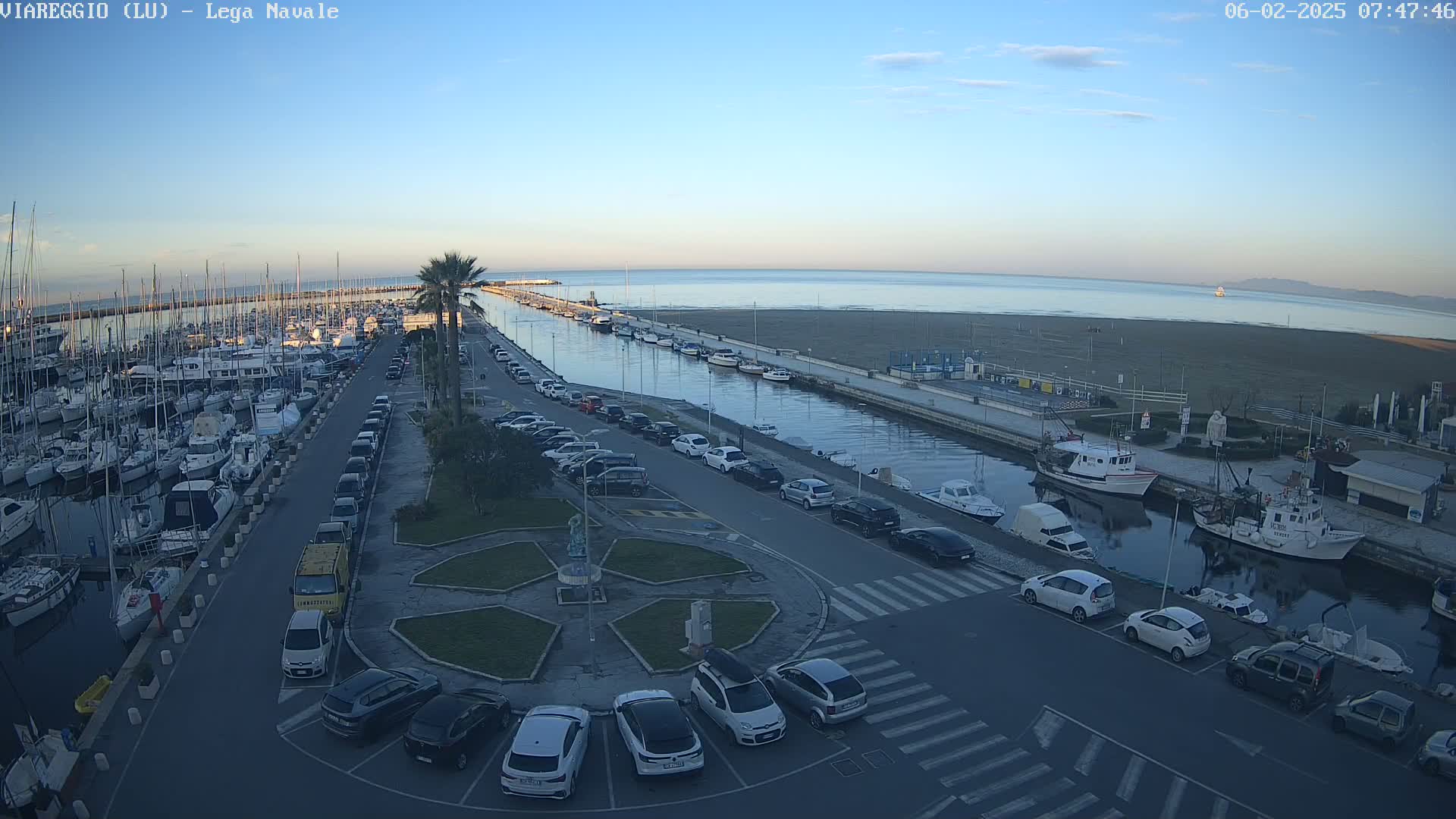 Viareggio, Naval League Coast Live Cam - Tuscany, Italy