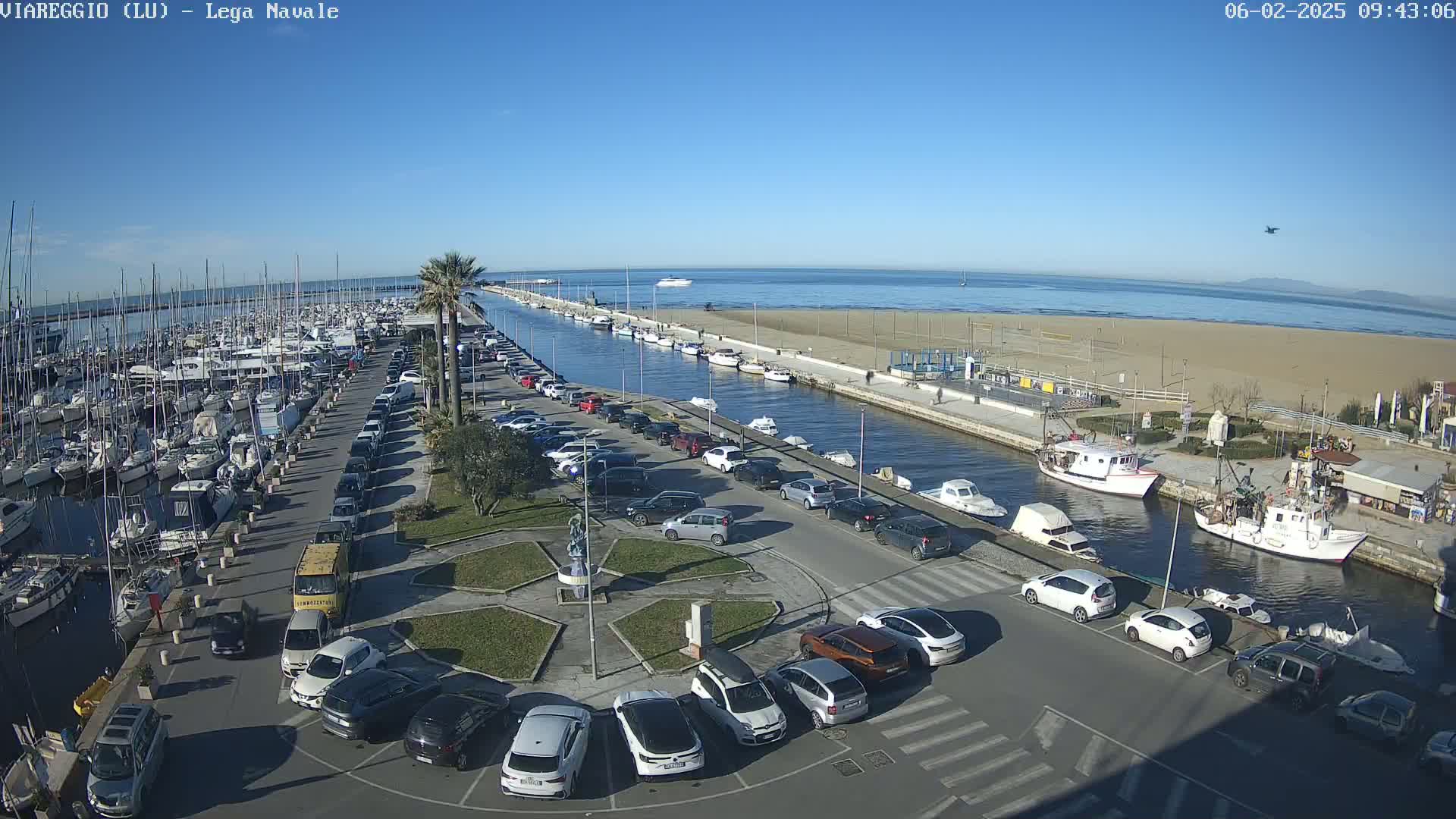 Viareggio, Naval League Coast Live Cam - Tuscany, Italy