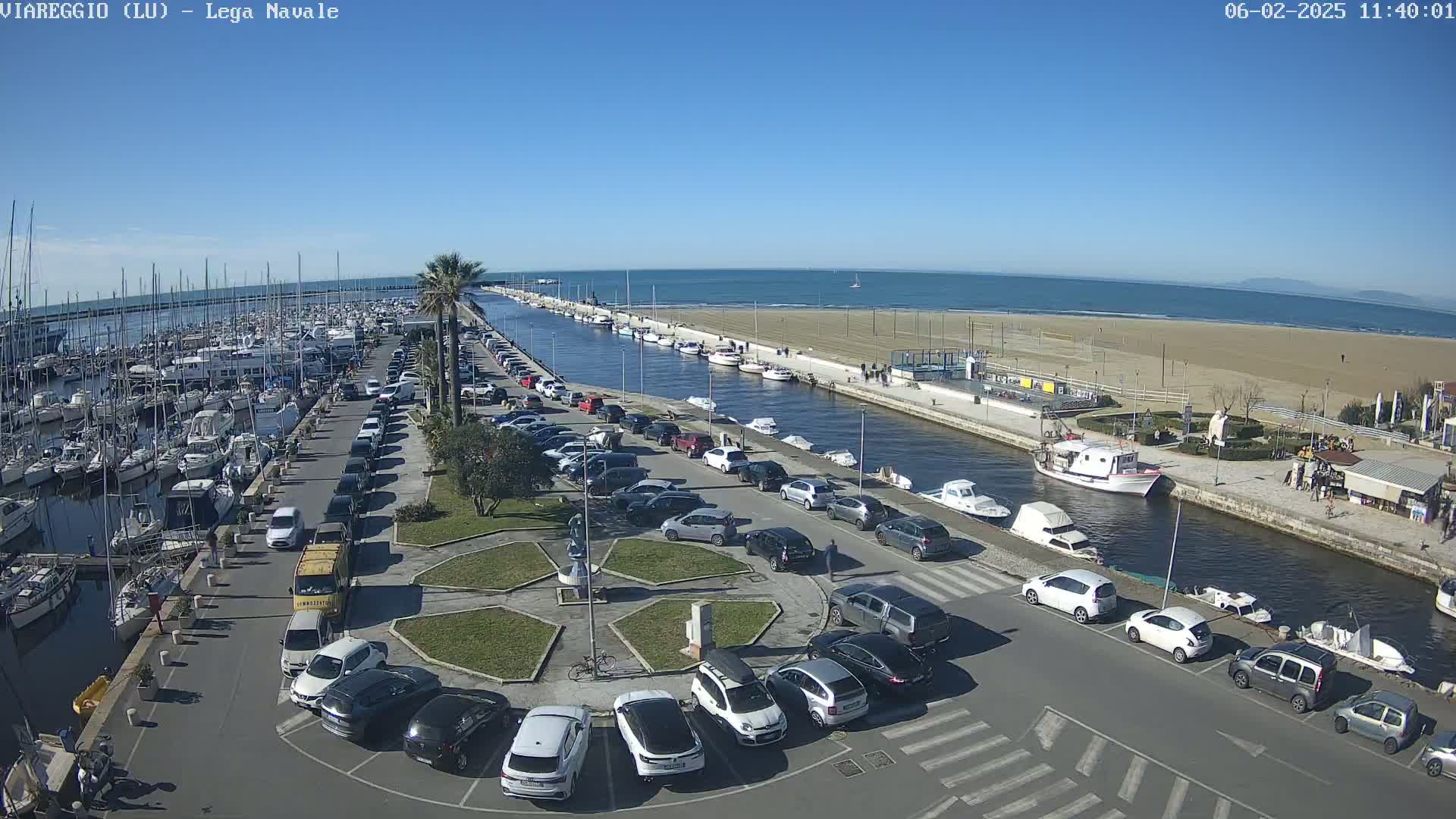 Viareggio, Naval League Coast Live Cam - Tuscany, Italy