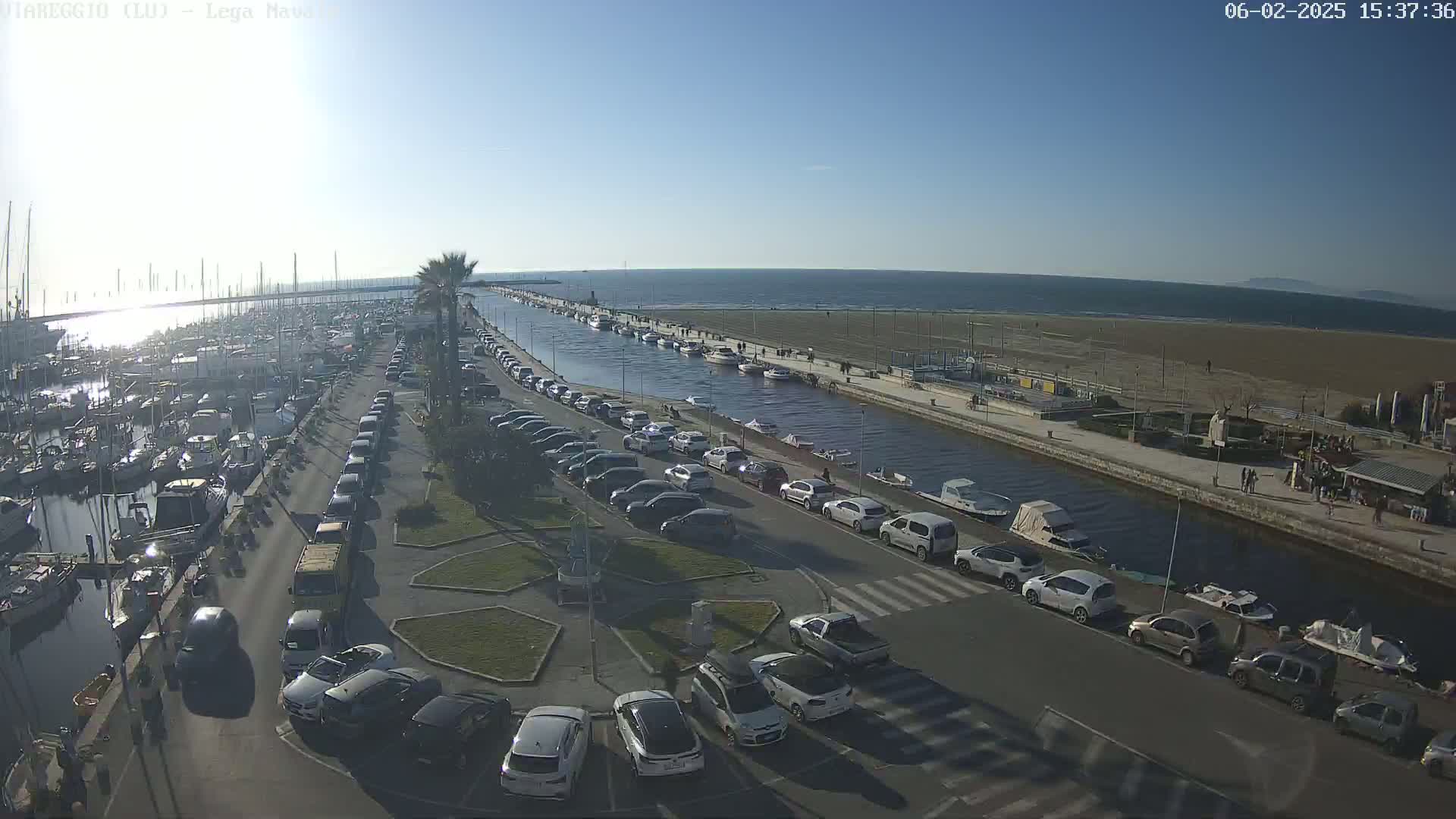 Viareggio, Naval League Coast Live Cam - Tuscany, Italy