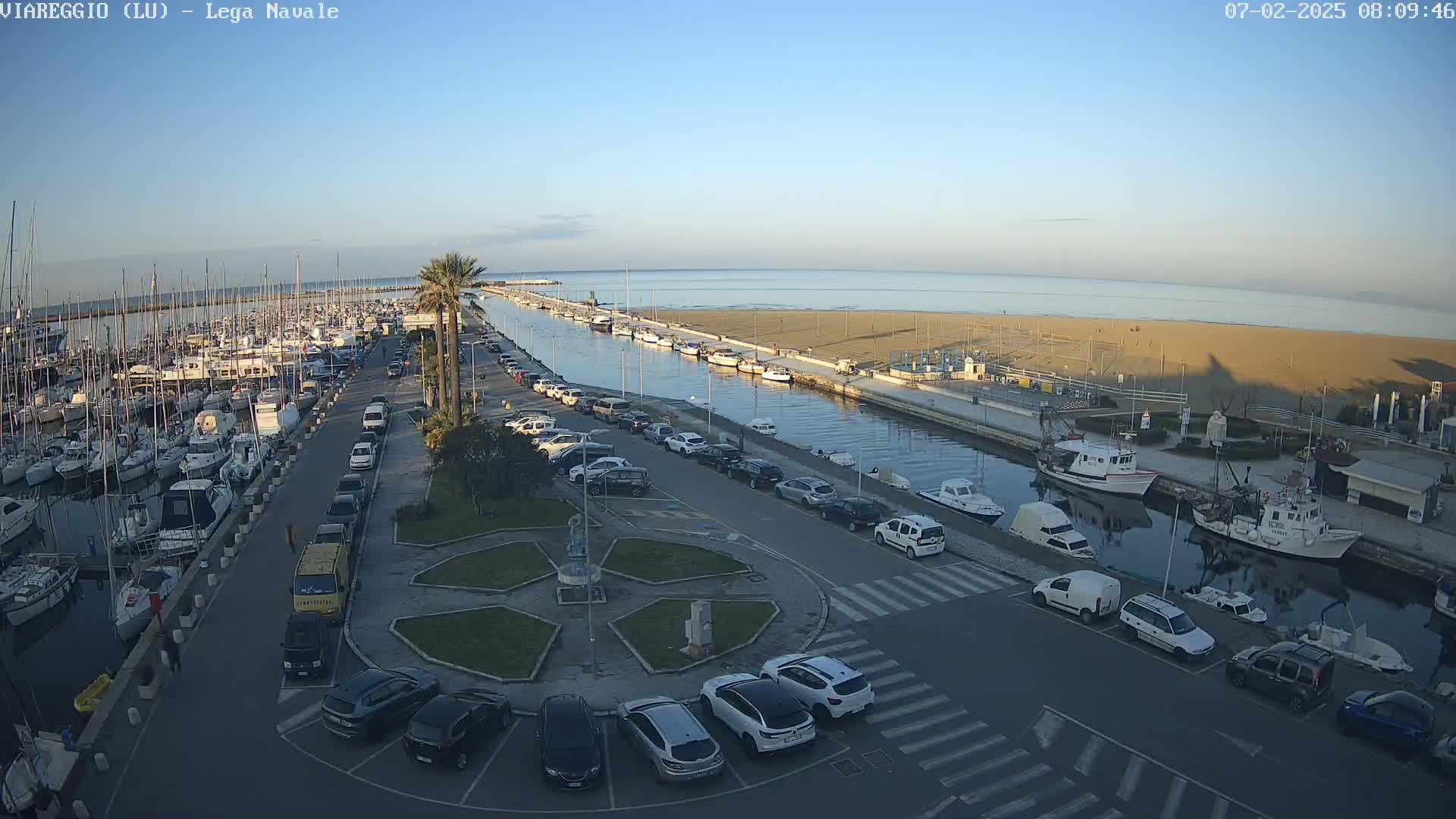 Viareggio, Naval League Coast Live Cam - Tuscany, Italy