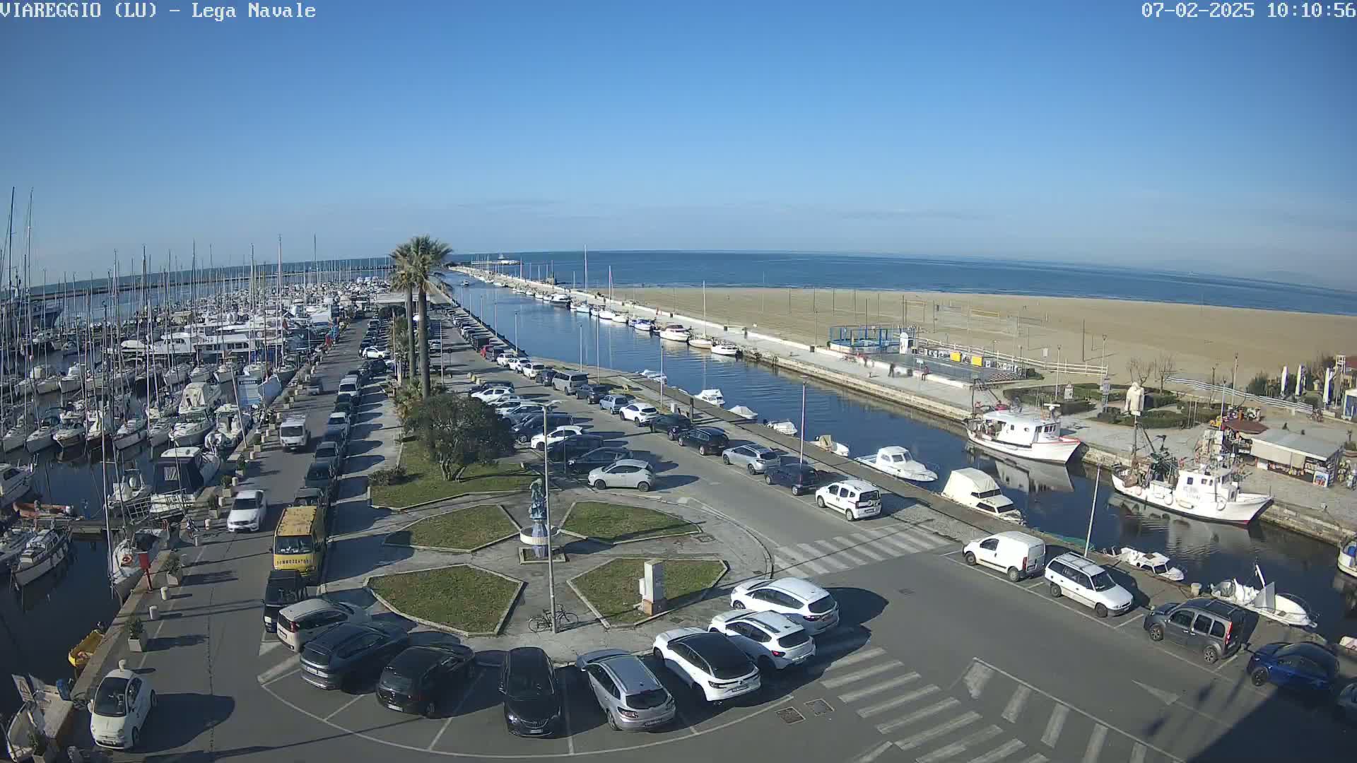 Viareggio, Naval League Coast Live Cam - Tuscany, Italy