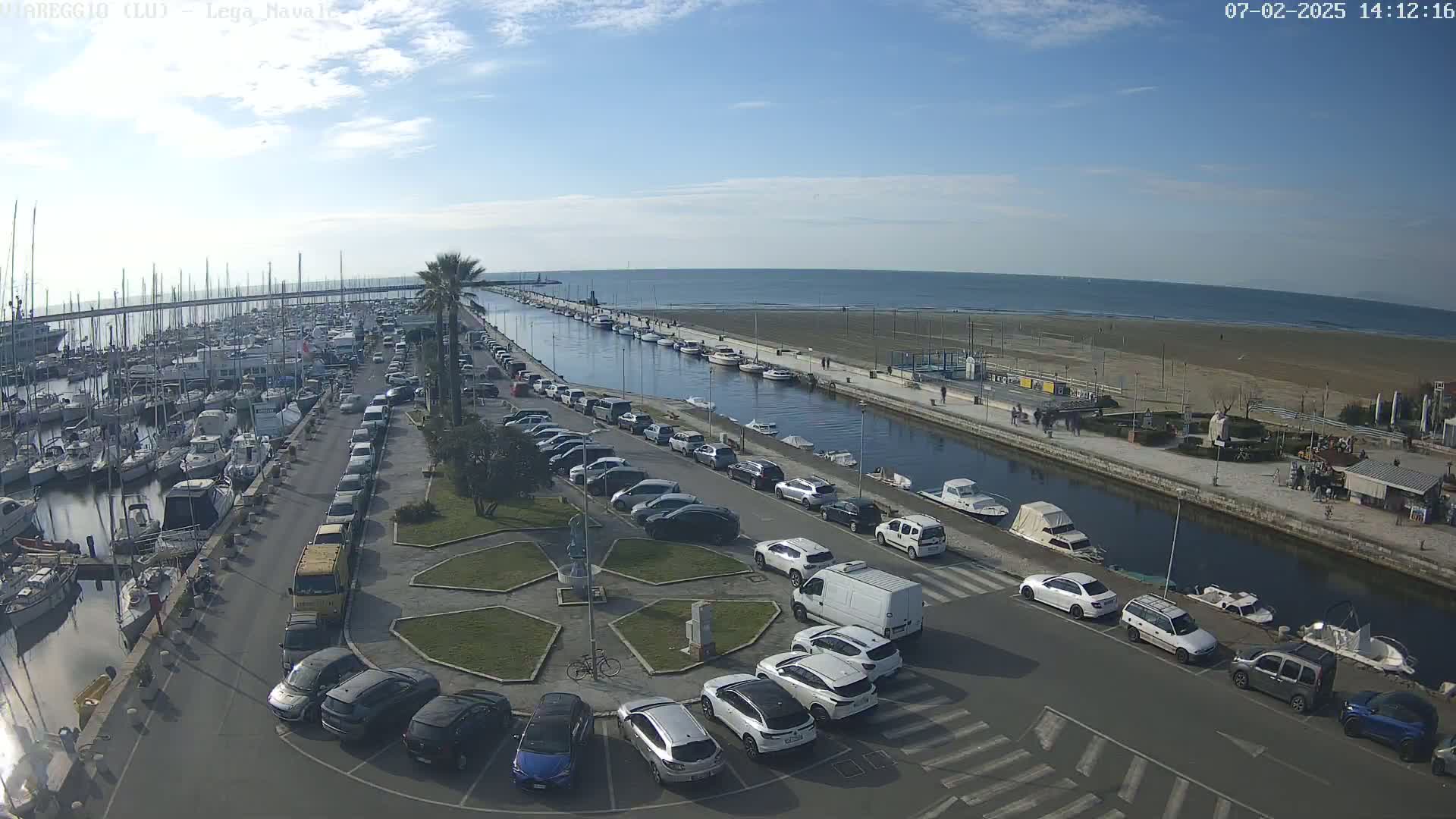 Viareggio, Naval League Coast Live Cam - Tuscany, Italy