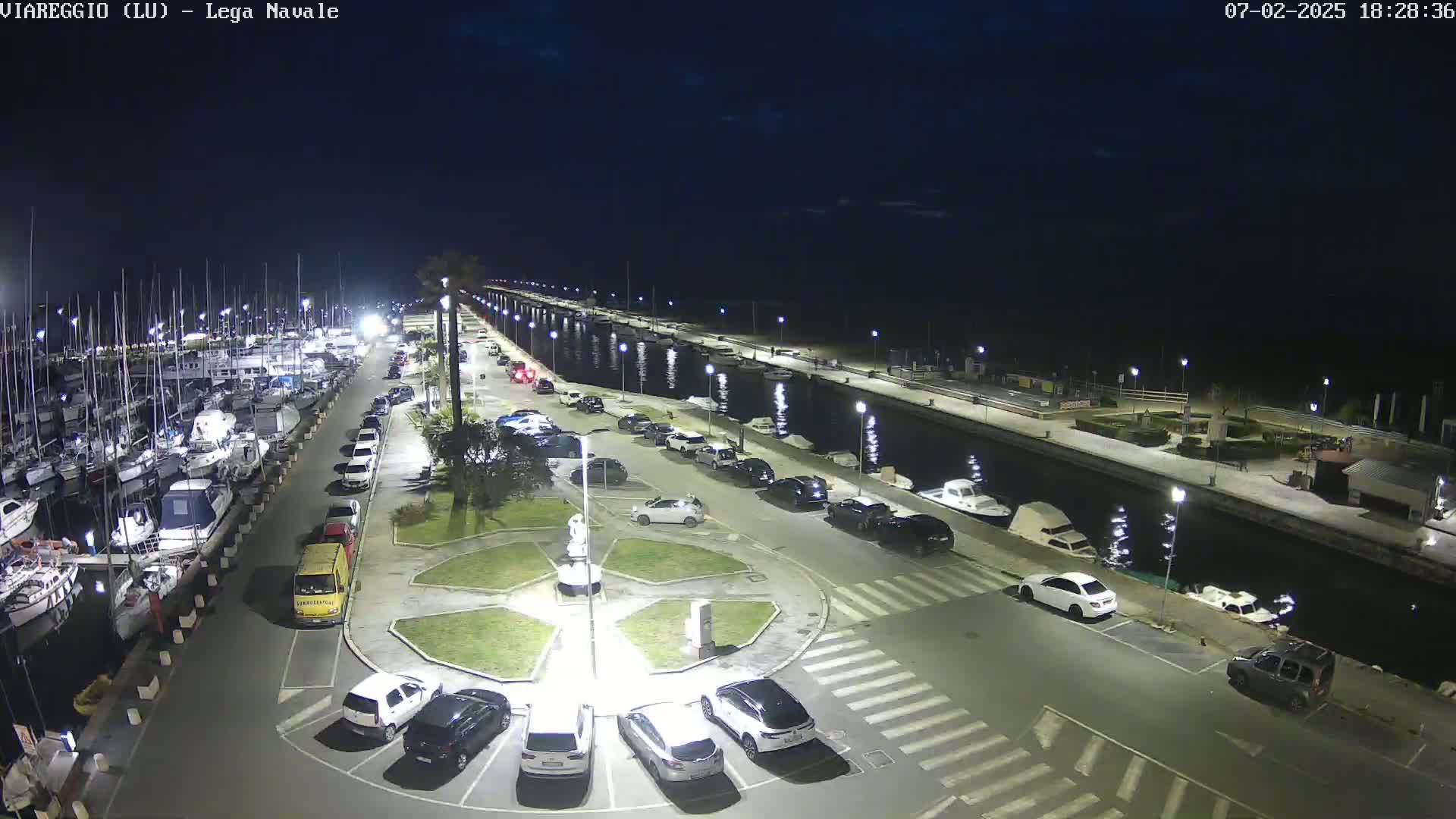 Viareggio, Naval League Coast Live Cam - Tuscany, Italy